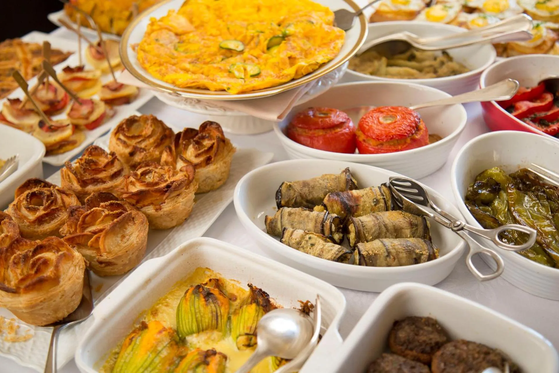 Food and drinks in Hotel Villa Marsili