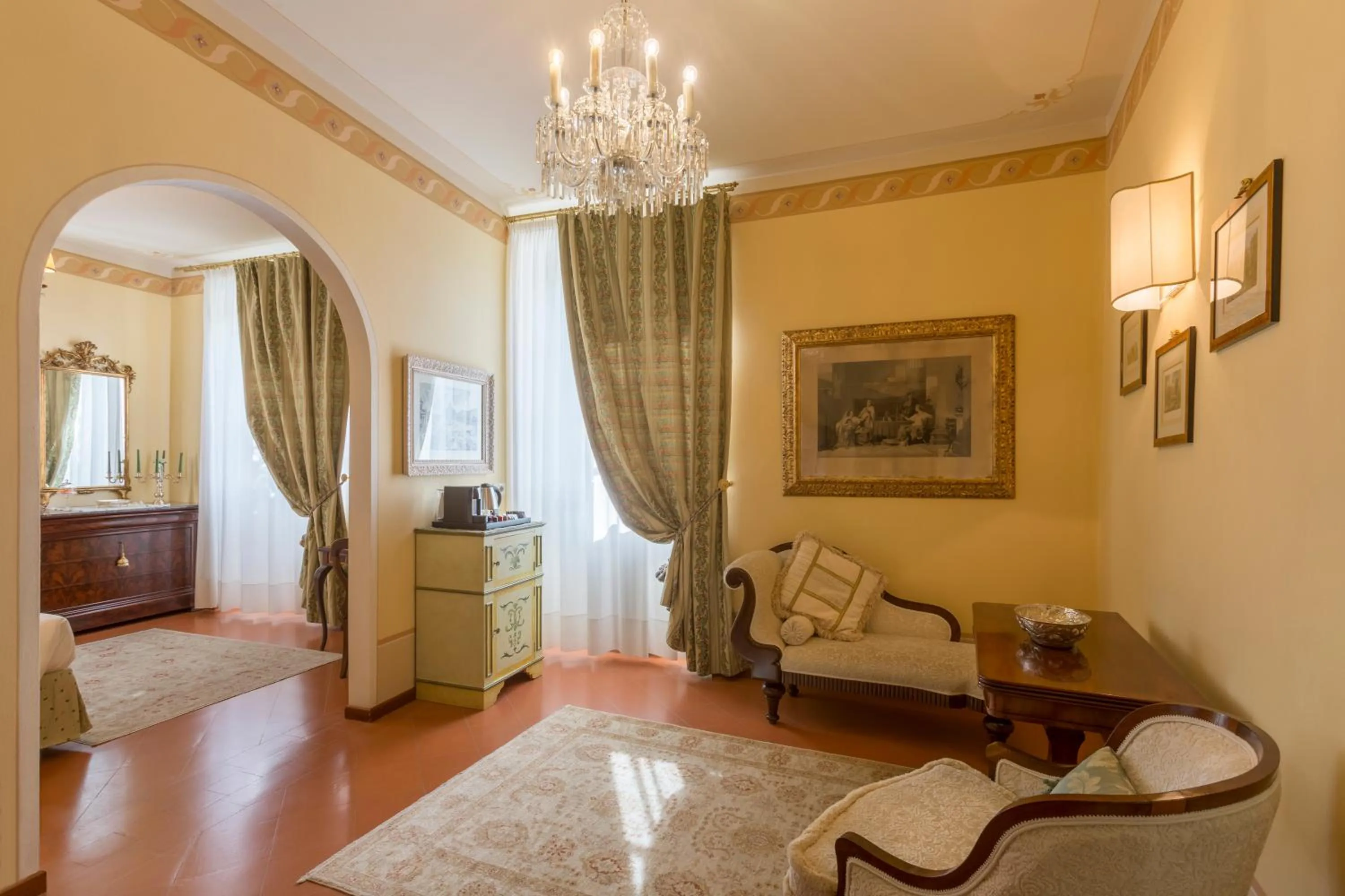 Living room in Hotel Villa Marsili