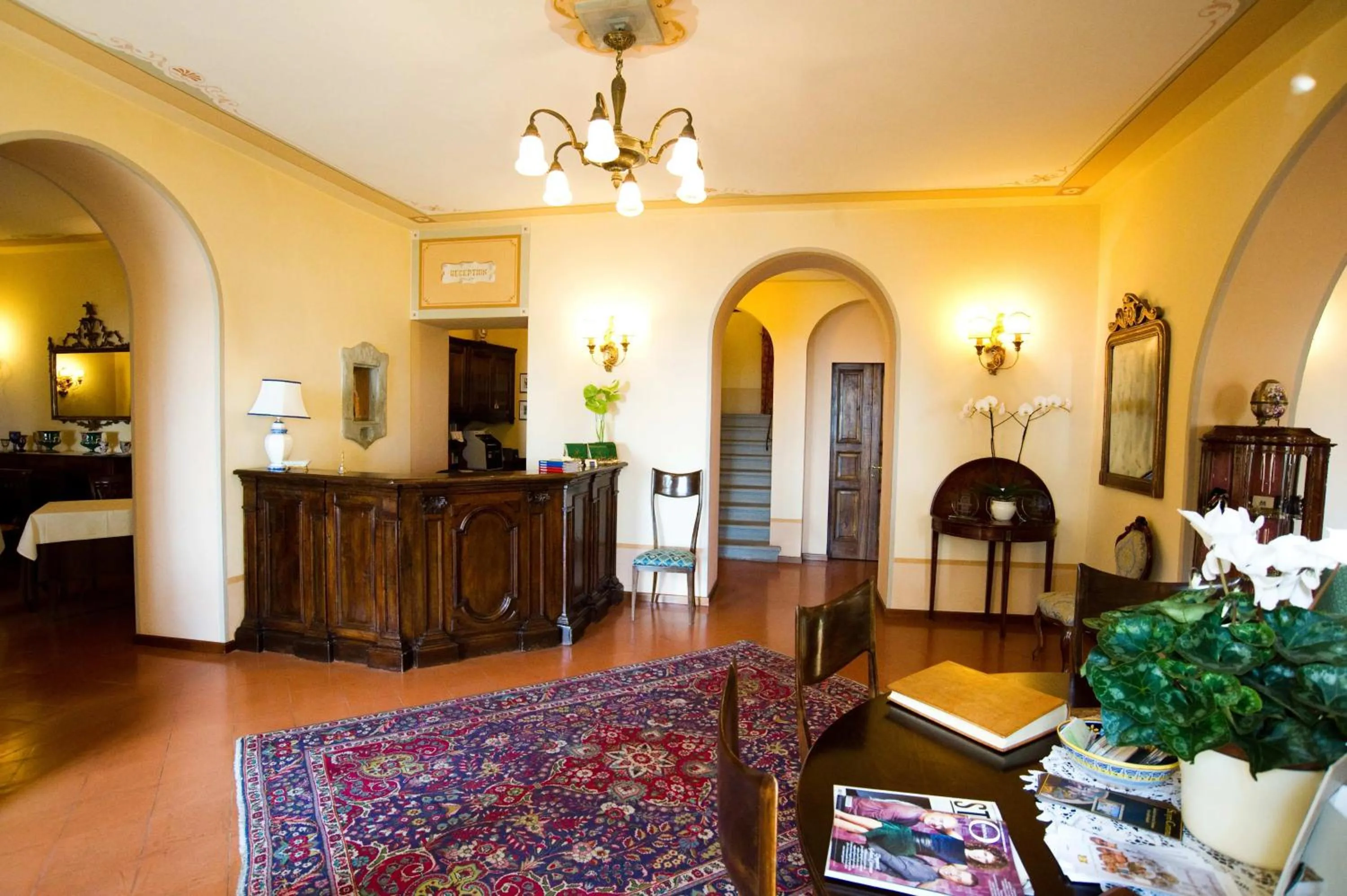 Lobby or reception in Hotel Villa Marsili