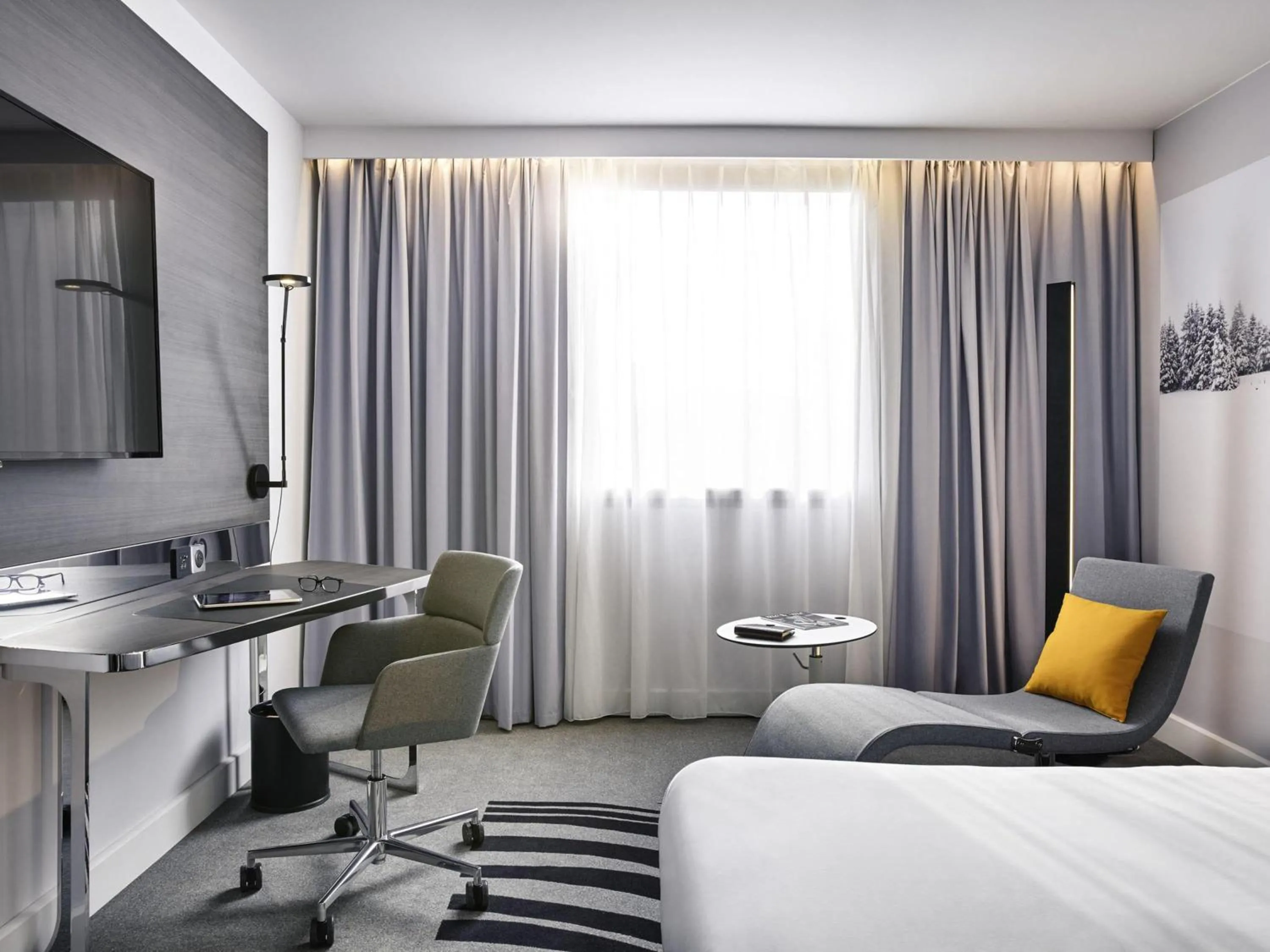 Bedroom in Novotel Manchester Centre