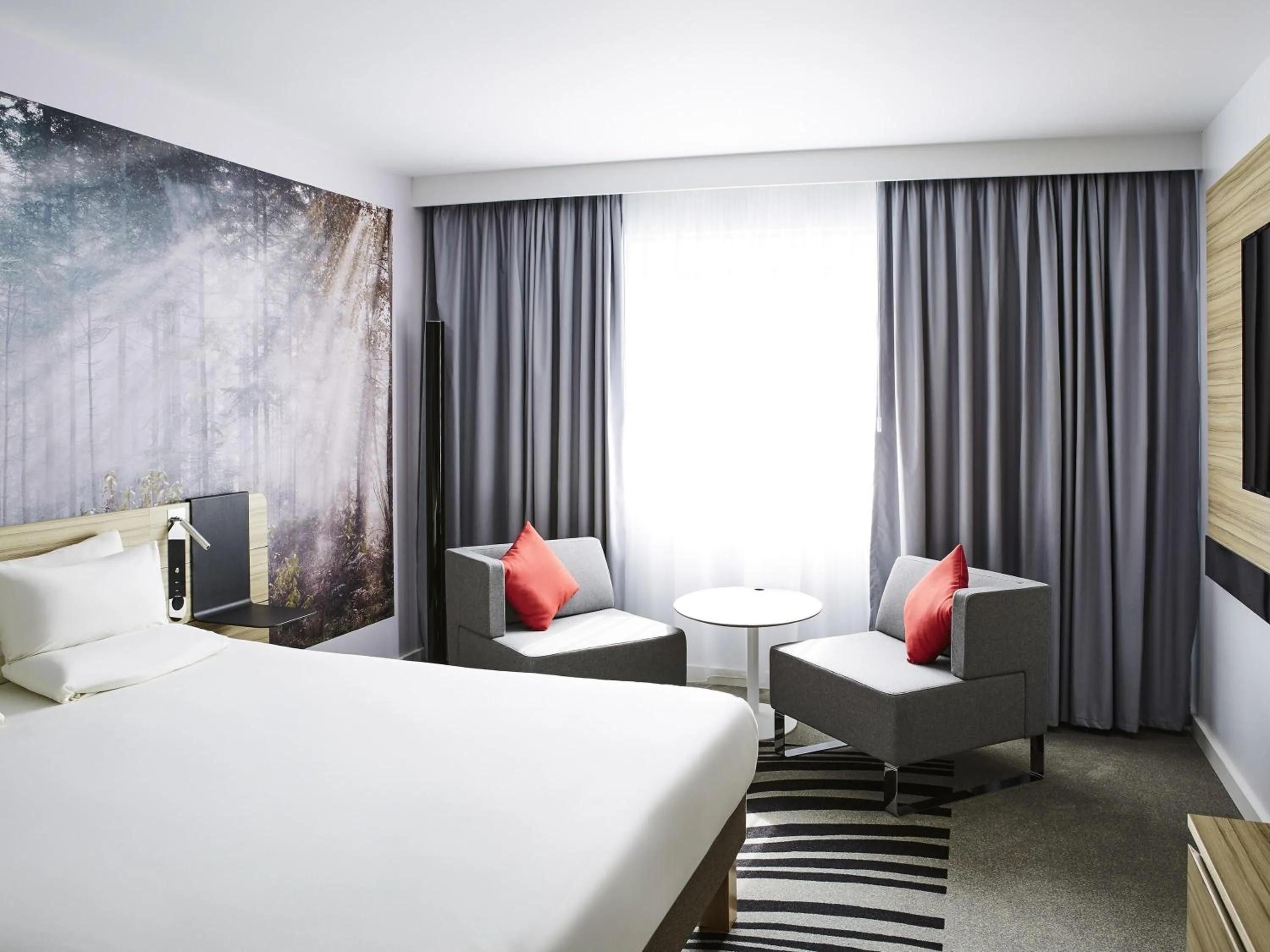 Bedroom in Novotel Manchester Centre