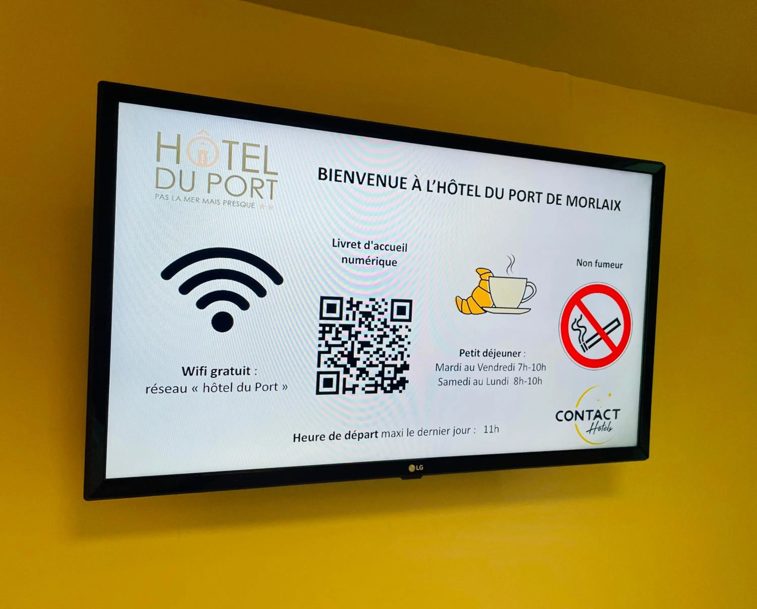 TV and multimedia in Hôtel Du Port