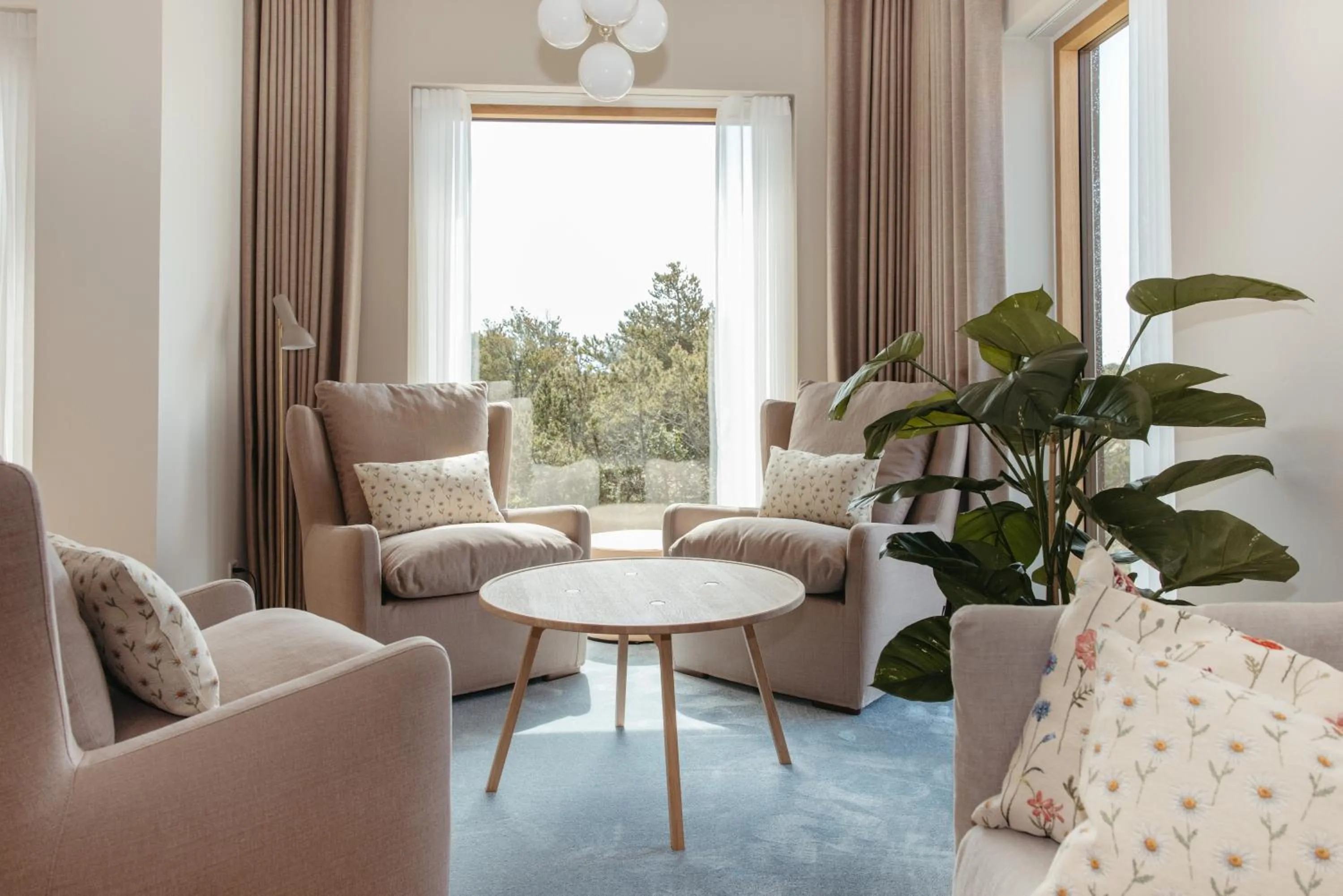 Living room in Color Hotel Skagen