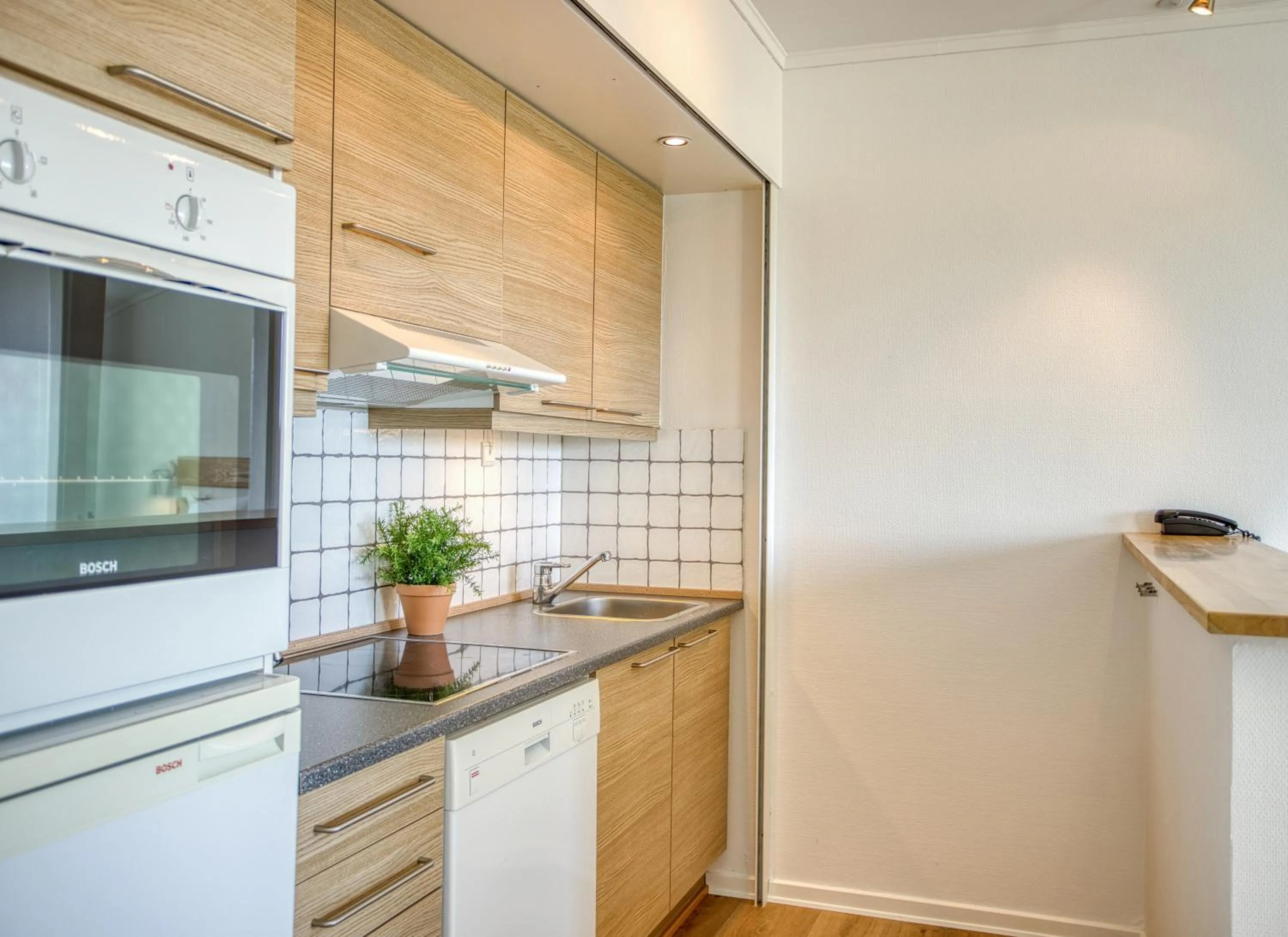 kitchen in Color Hotel Skagen