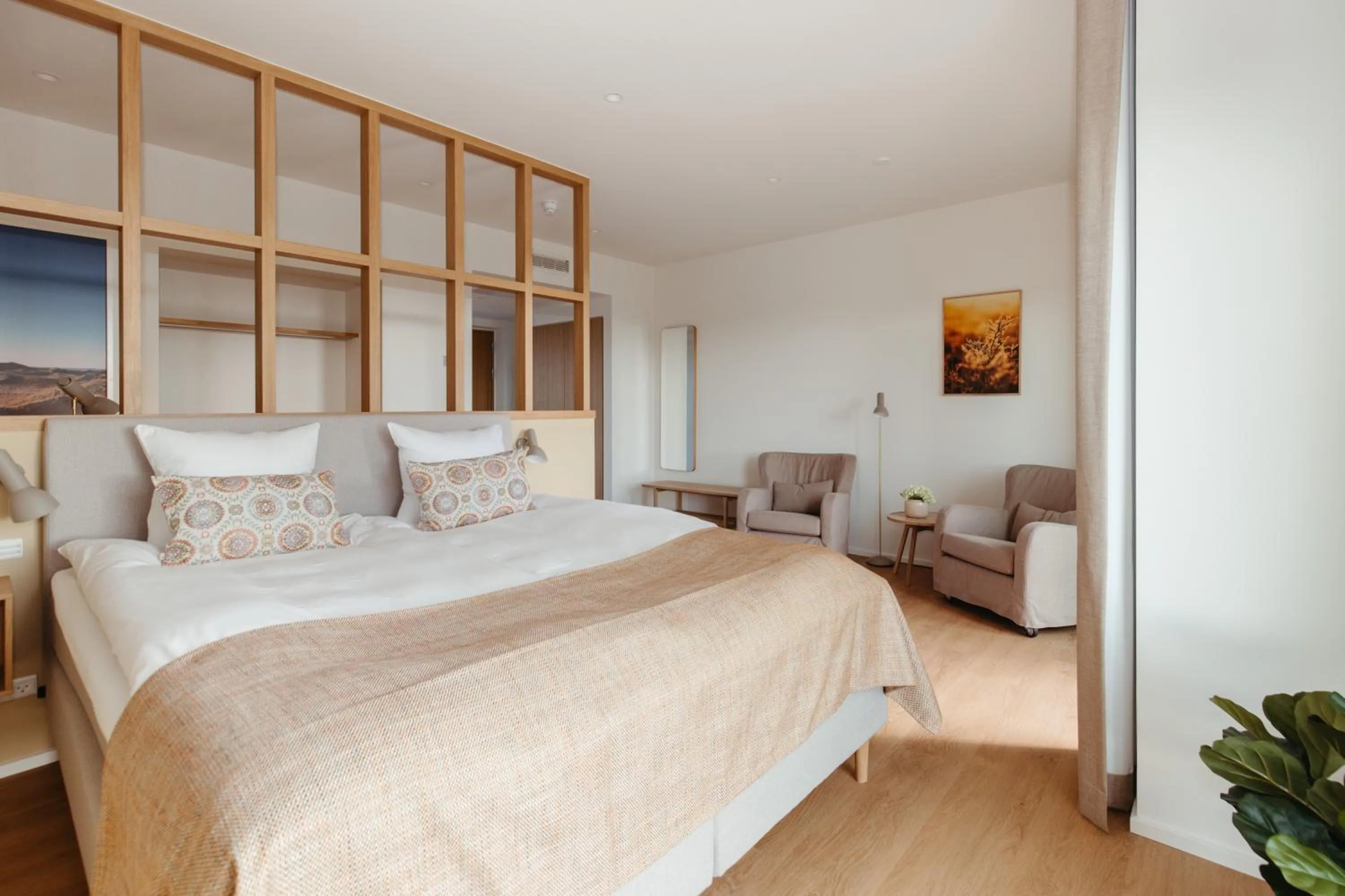 Bed in Color Hotel Skagen