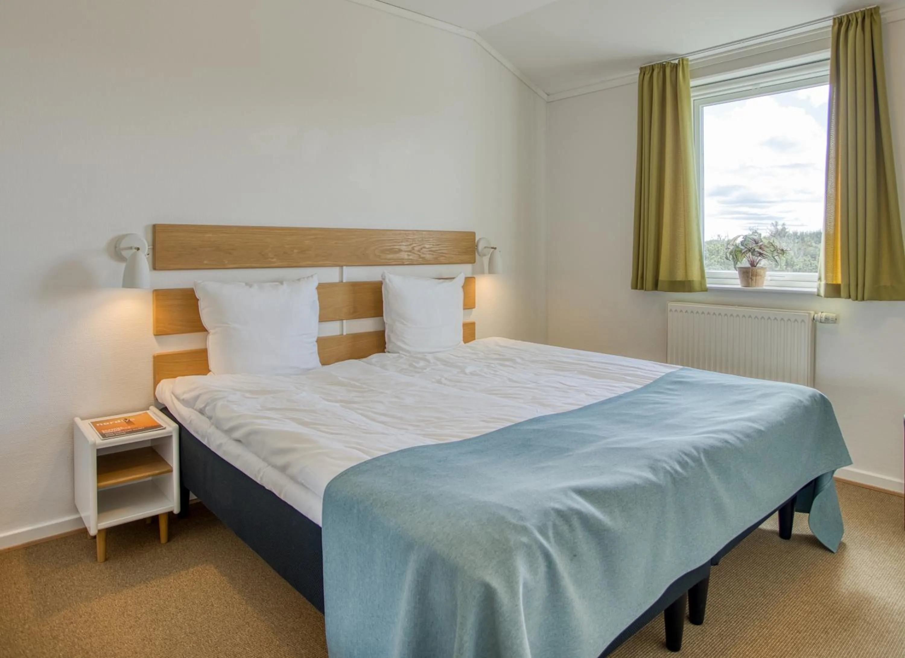 Bedroom, Bed in Color Hotel Skagen