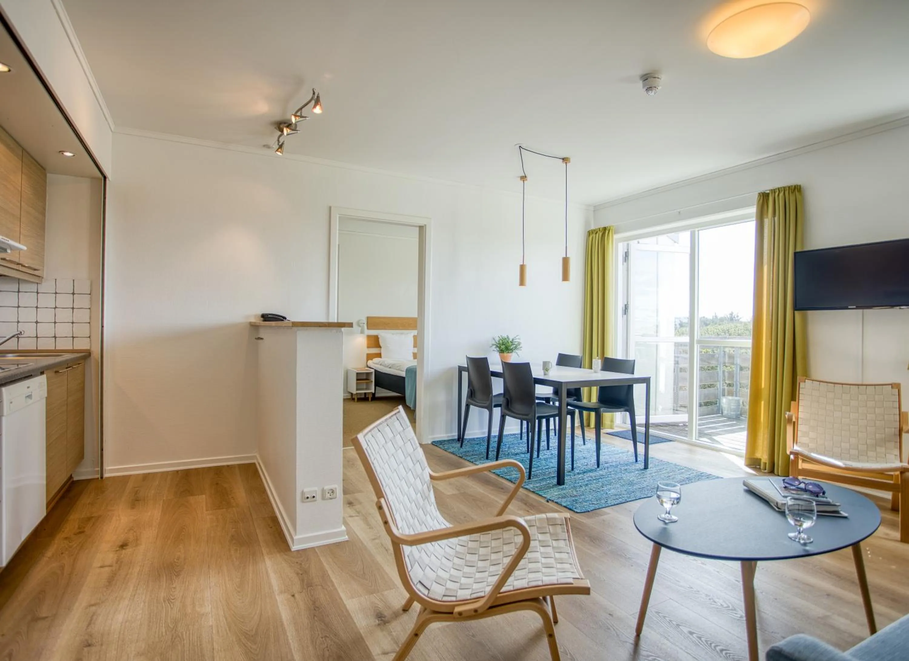 Dining area in Color Hotel Skagen