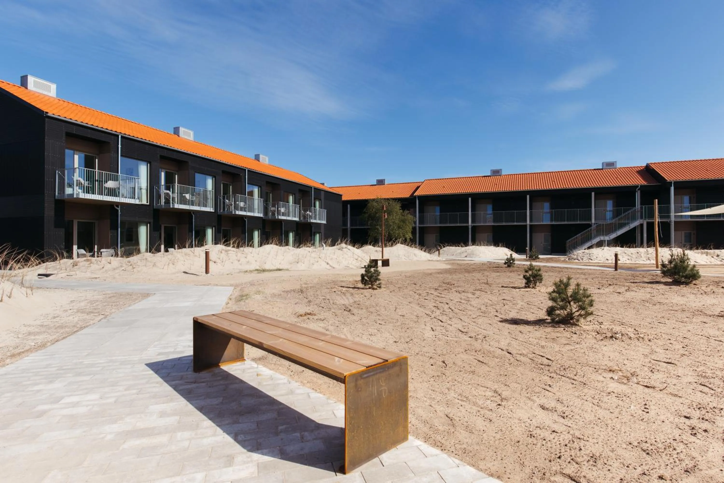 Property building in Color Hotel Skagen