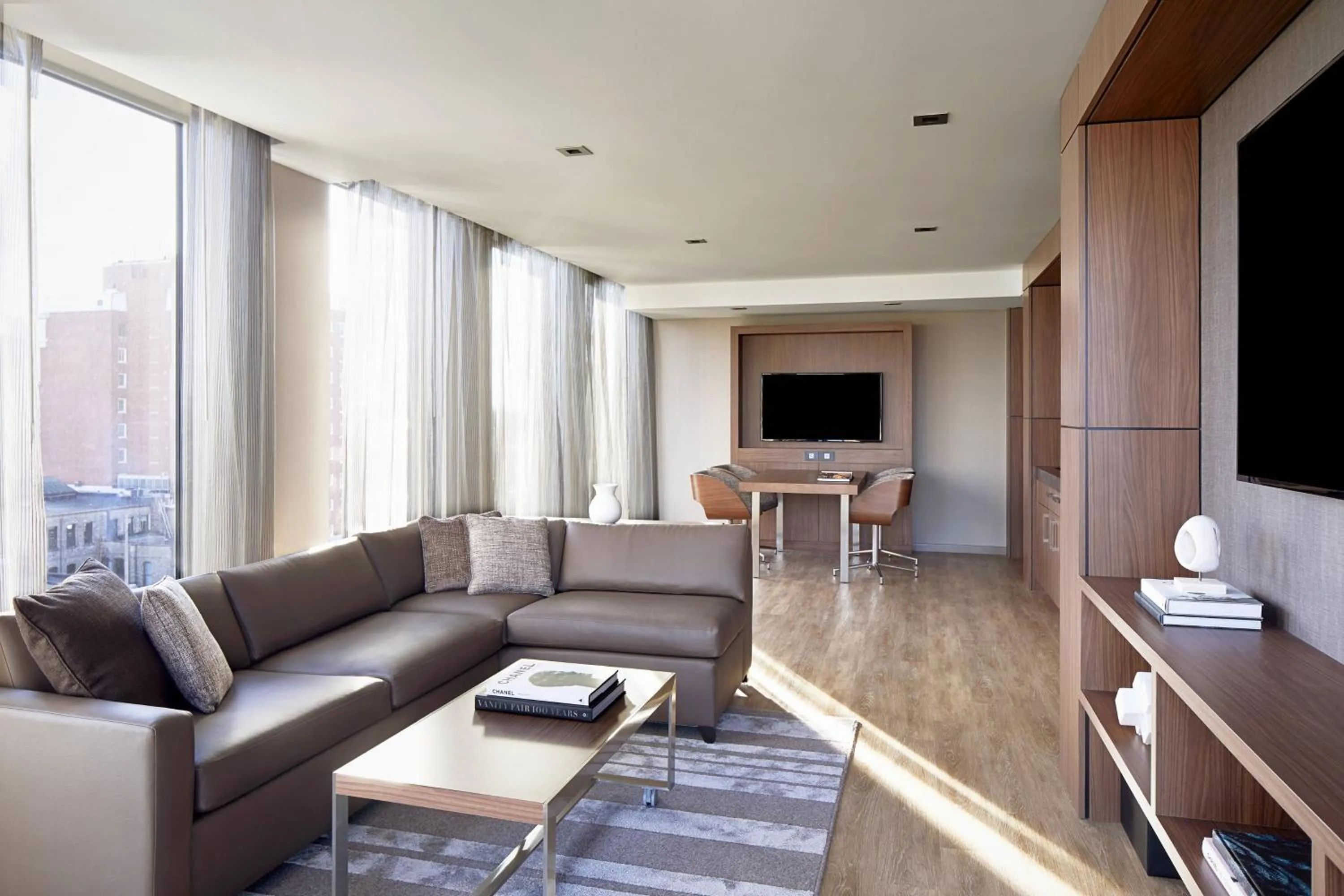 Bedroom in AC Hotel by Marriott Madison Downtown