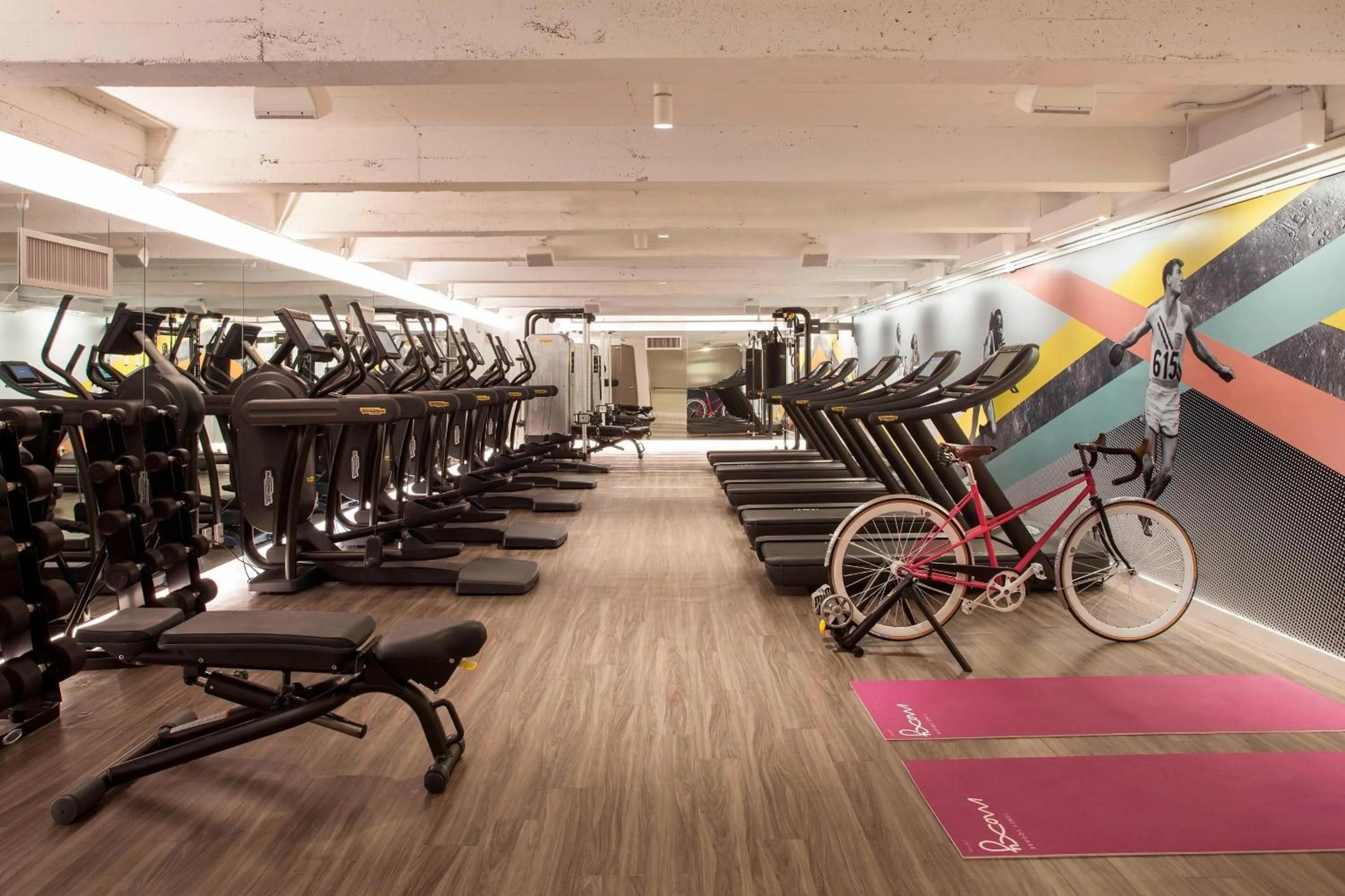 Fitness centre/facilities in MOXY NYC Times Square