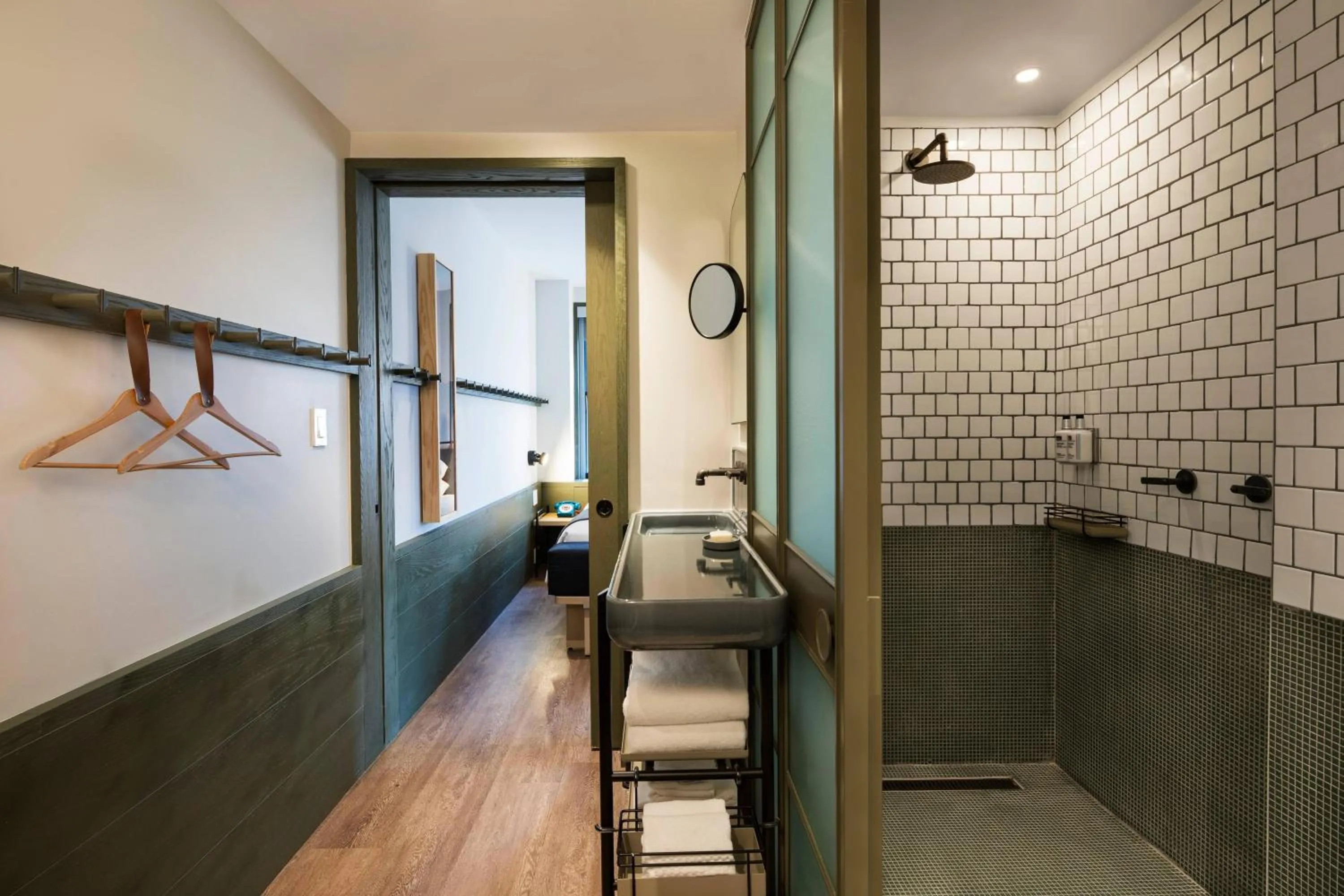 Bathroom in MOXY NYC Times Square