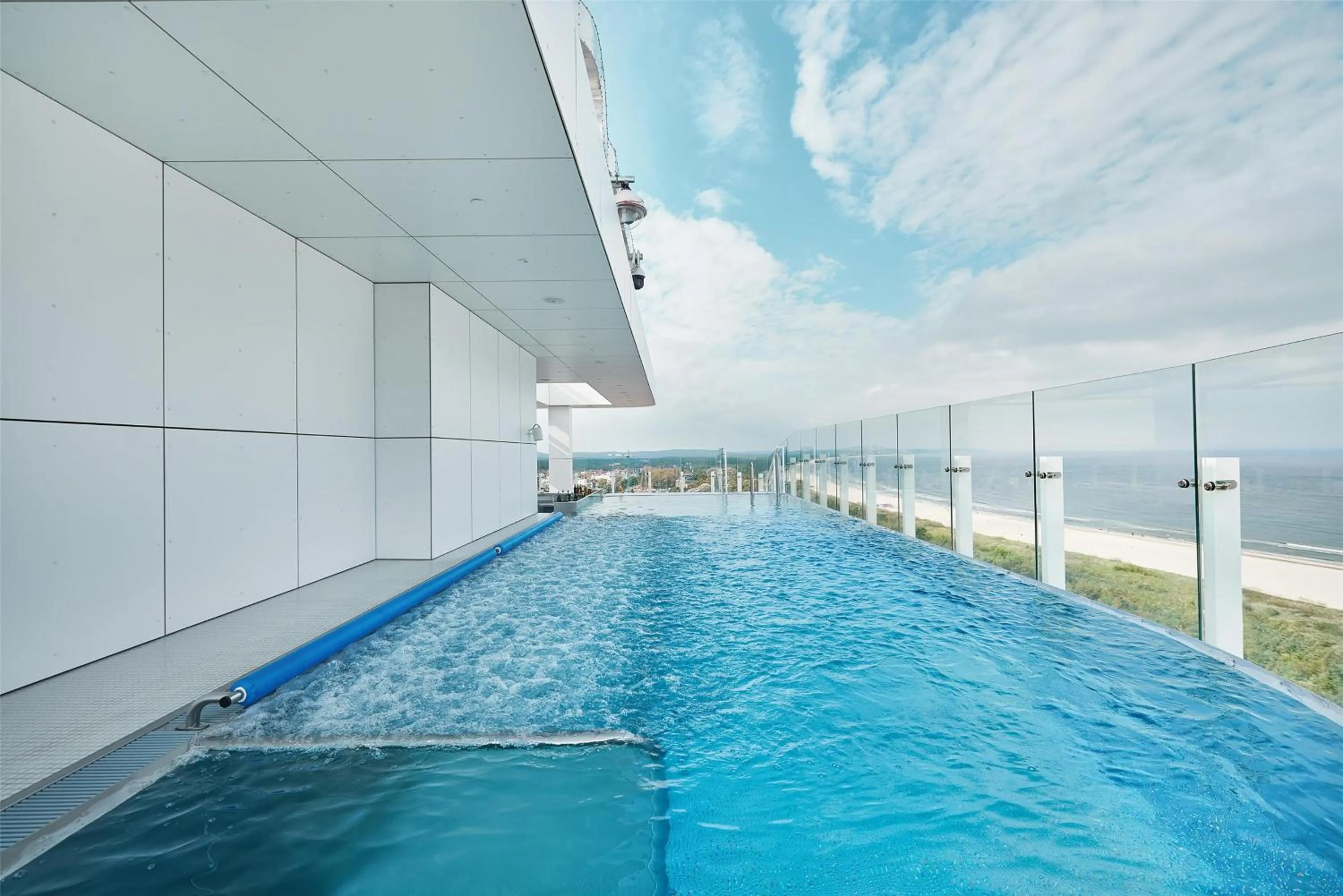 Pool view in Radisson Blu Resort Swinoujscie