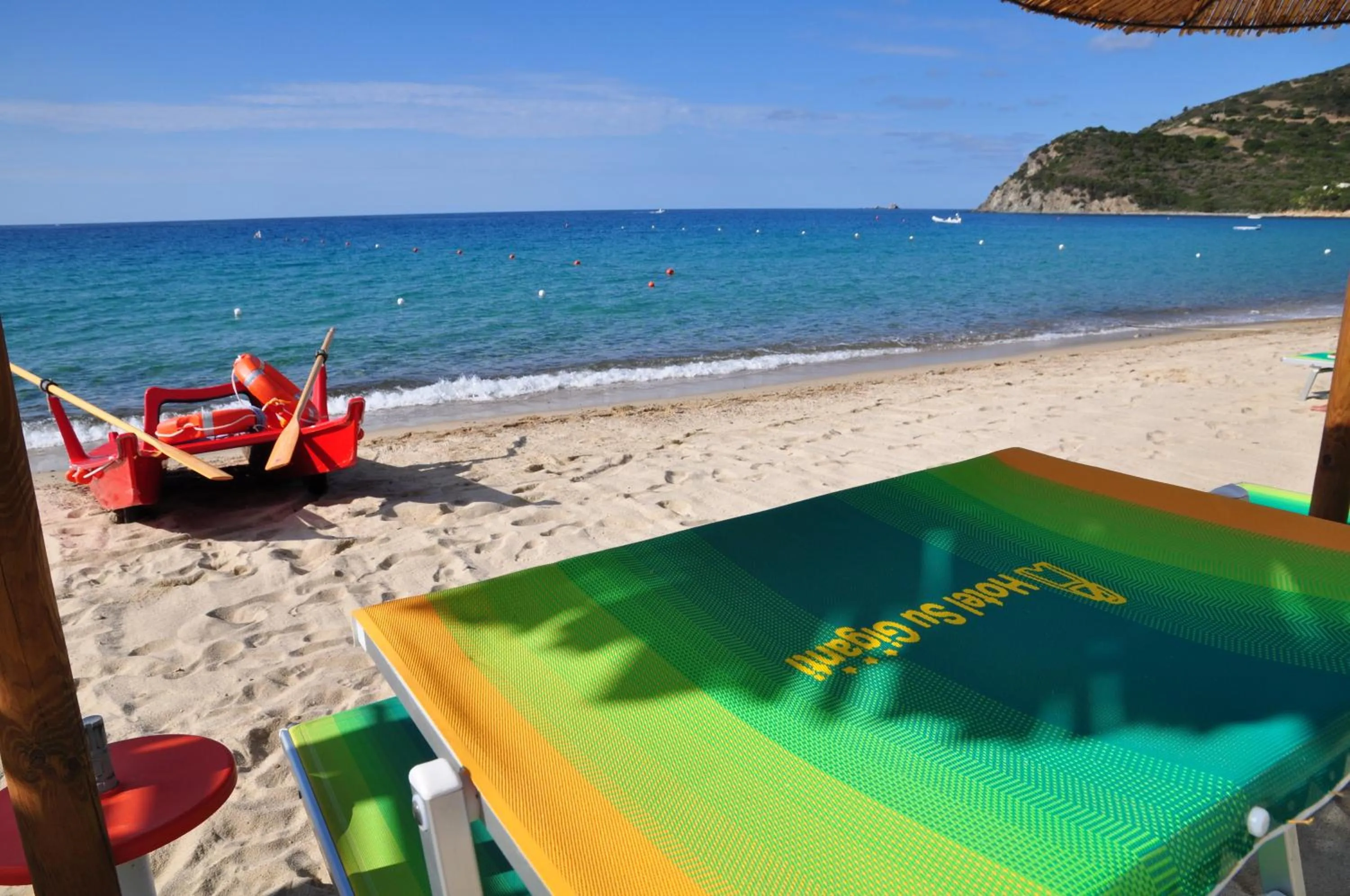 Bathroom in Hotel Su Giganti