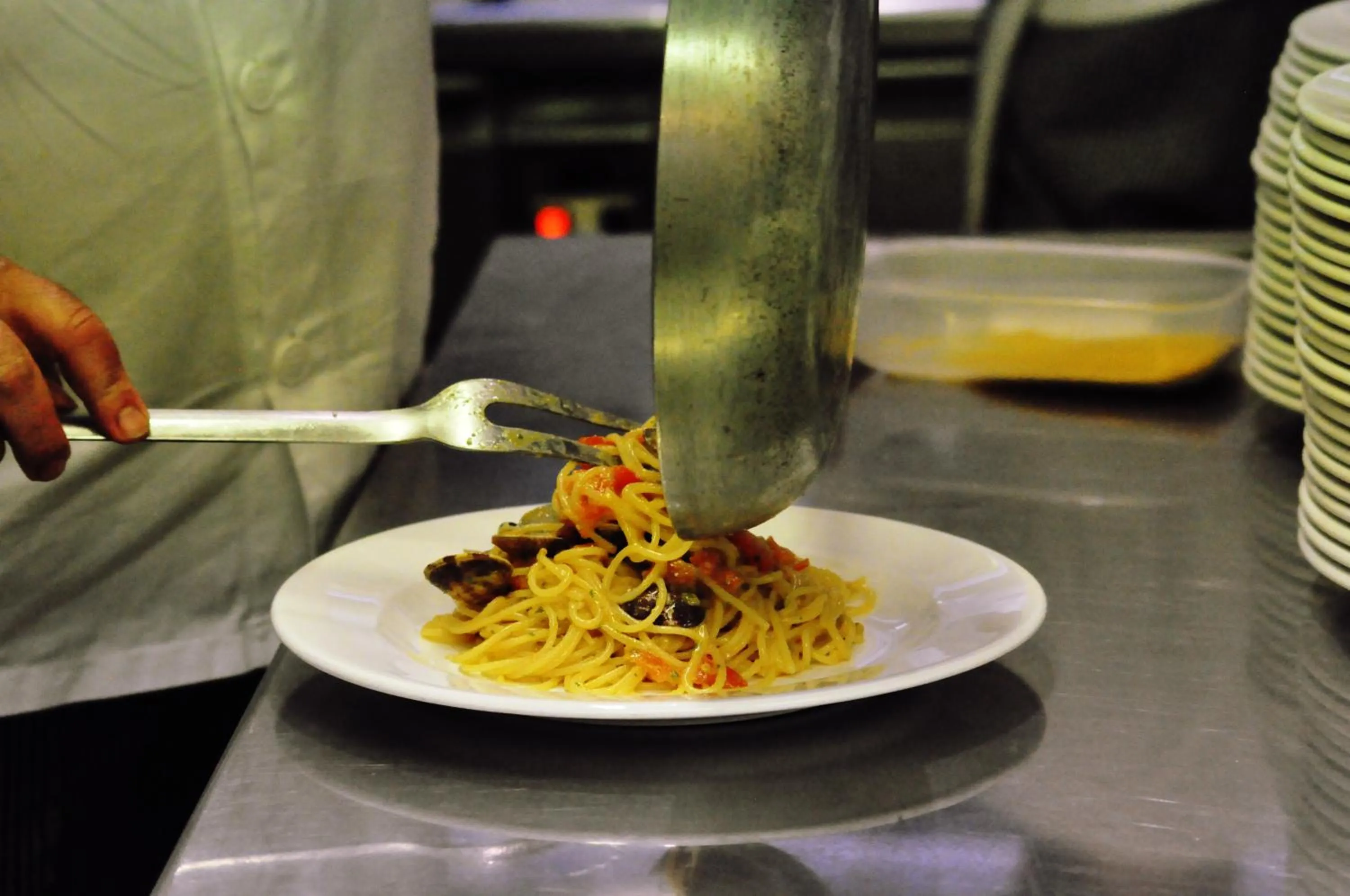 Food in Hotel Su Giganti