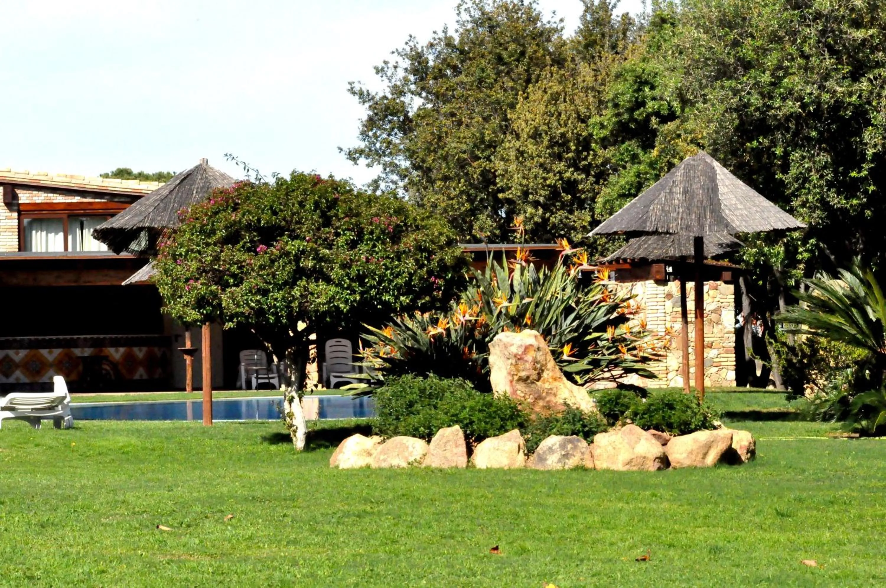 Garden in Hotel Su Giganti