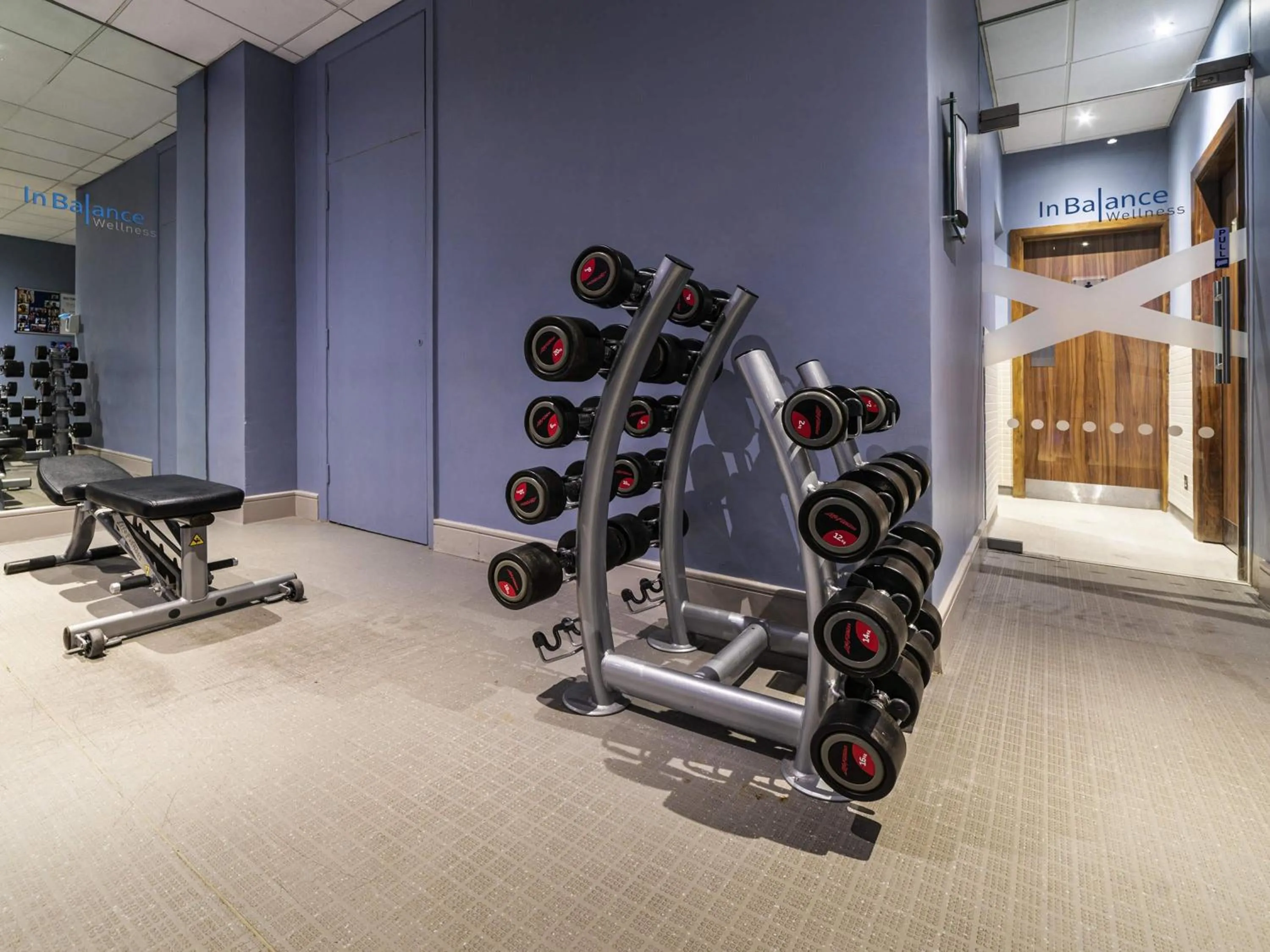Fitness centre/facilities in Novotel Southampton