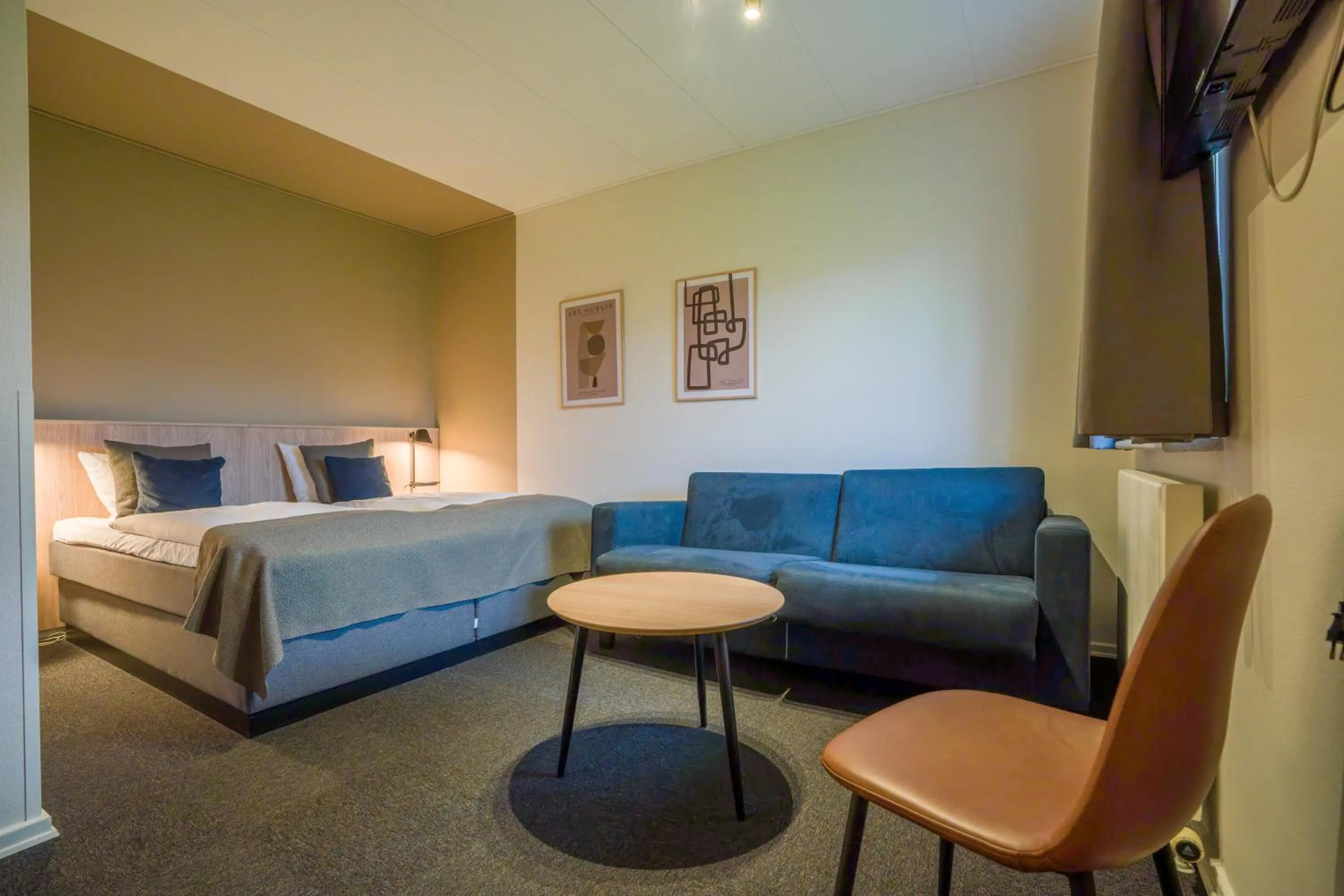 Bed in Hotel Hedemarken