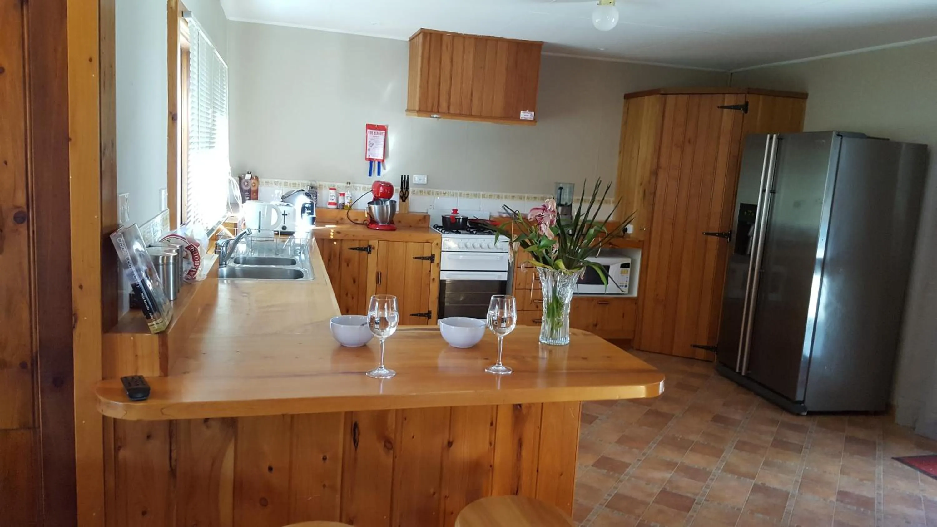 Kitchen or kitchenette in Cradle Alpine Retreat