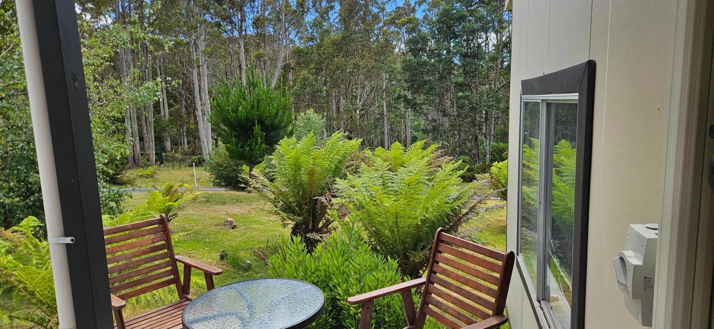 Garden in Cradle Alpine Retreat