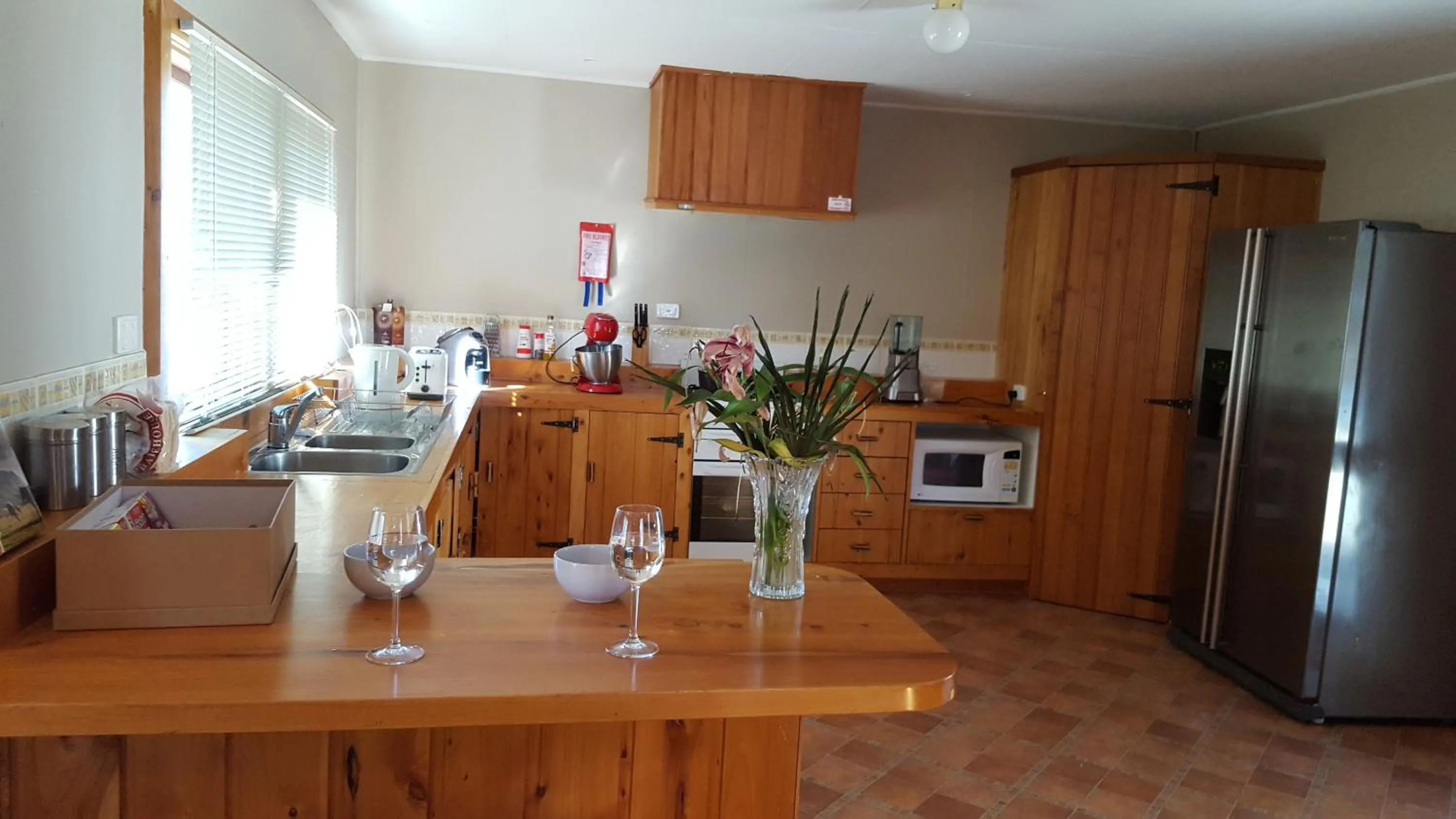 Kitchen or kitchenette in Cradle Alpine Retreat