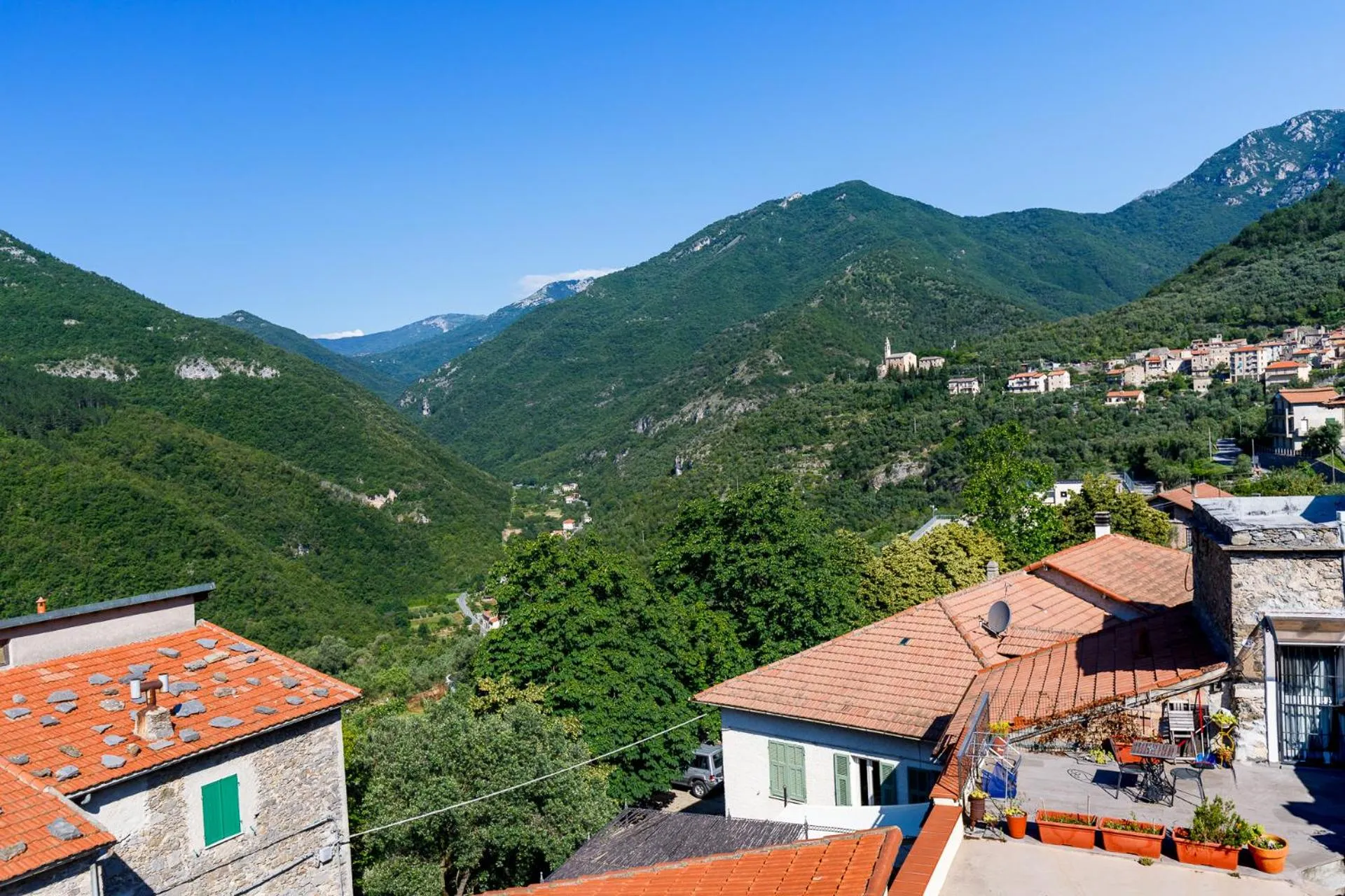 Balcony/Terrace in Arvé Castelbianco - B&B e Appartamento