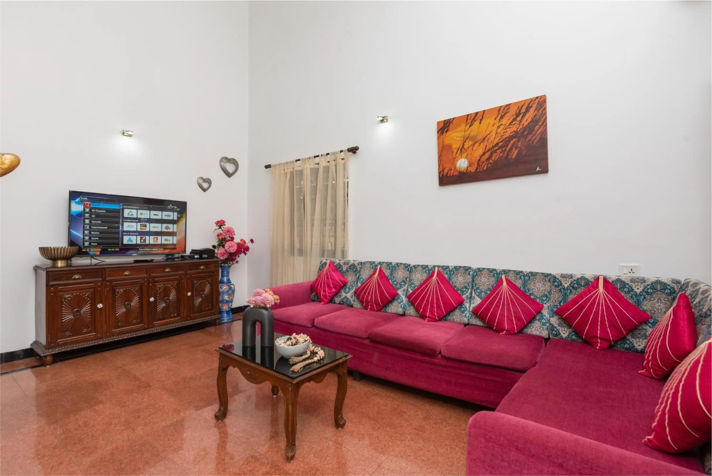 Living room in Villa Calangute Phase 4