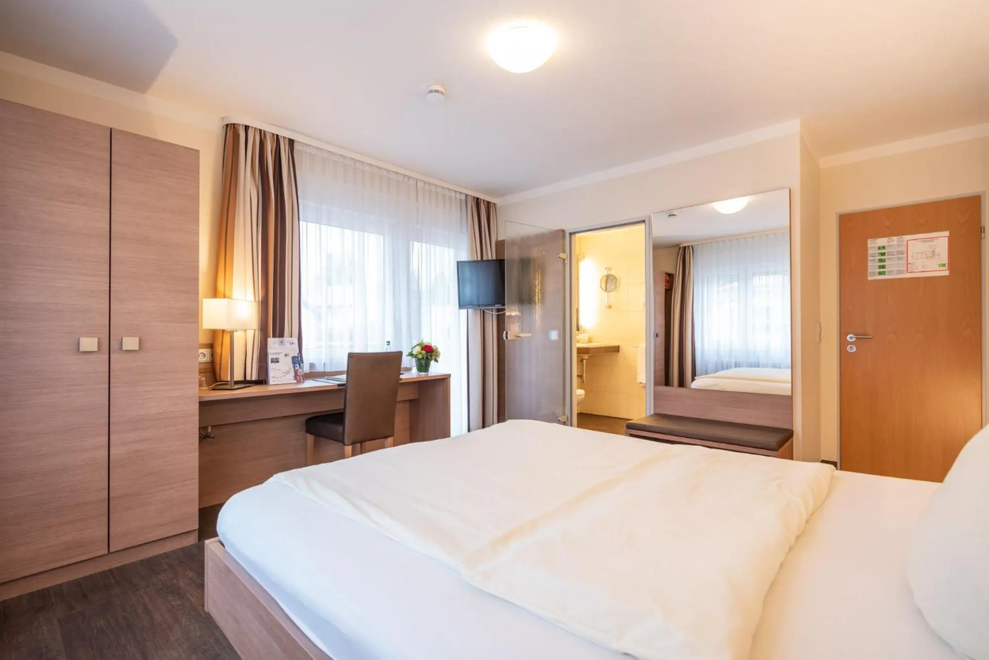 Bed in Hotel-Gasthaus Adler