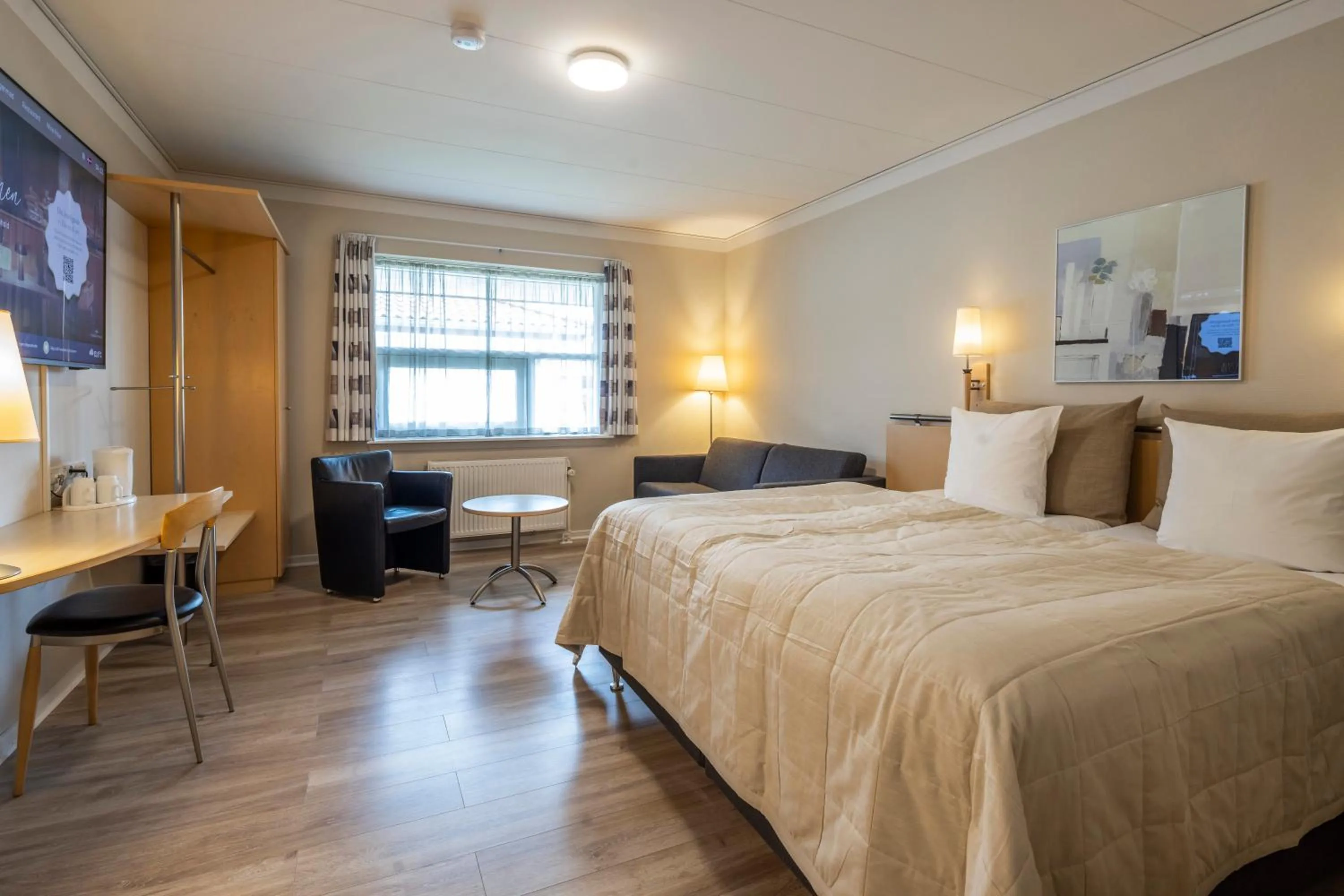 Bed in Hotel Svanen, Small Danish Hotels & BW Signature Collection