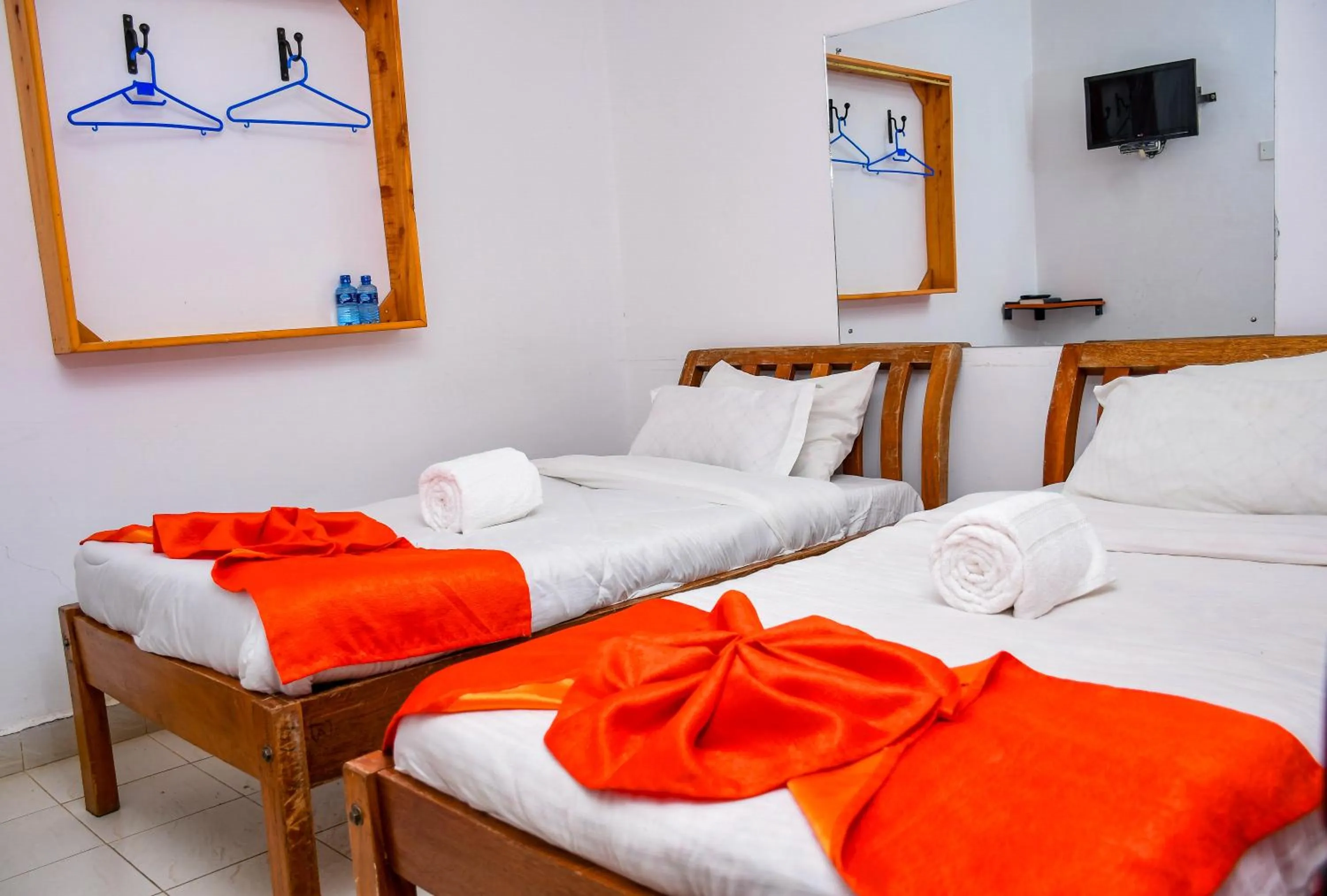 Bed in Dovenest Lodge