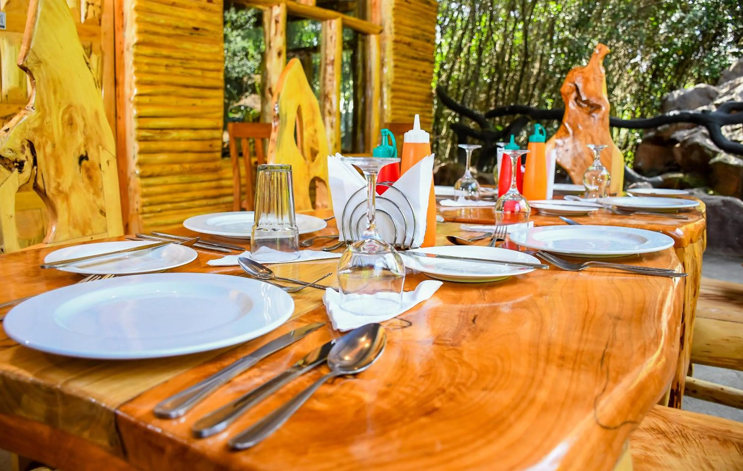 Restaurant/places to eat in Dovenest Lodge