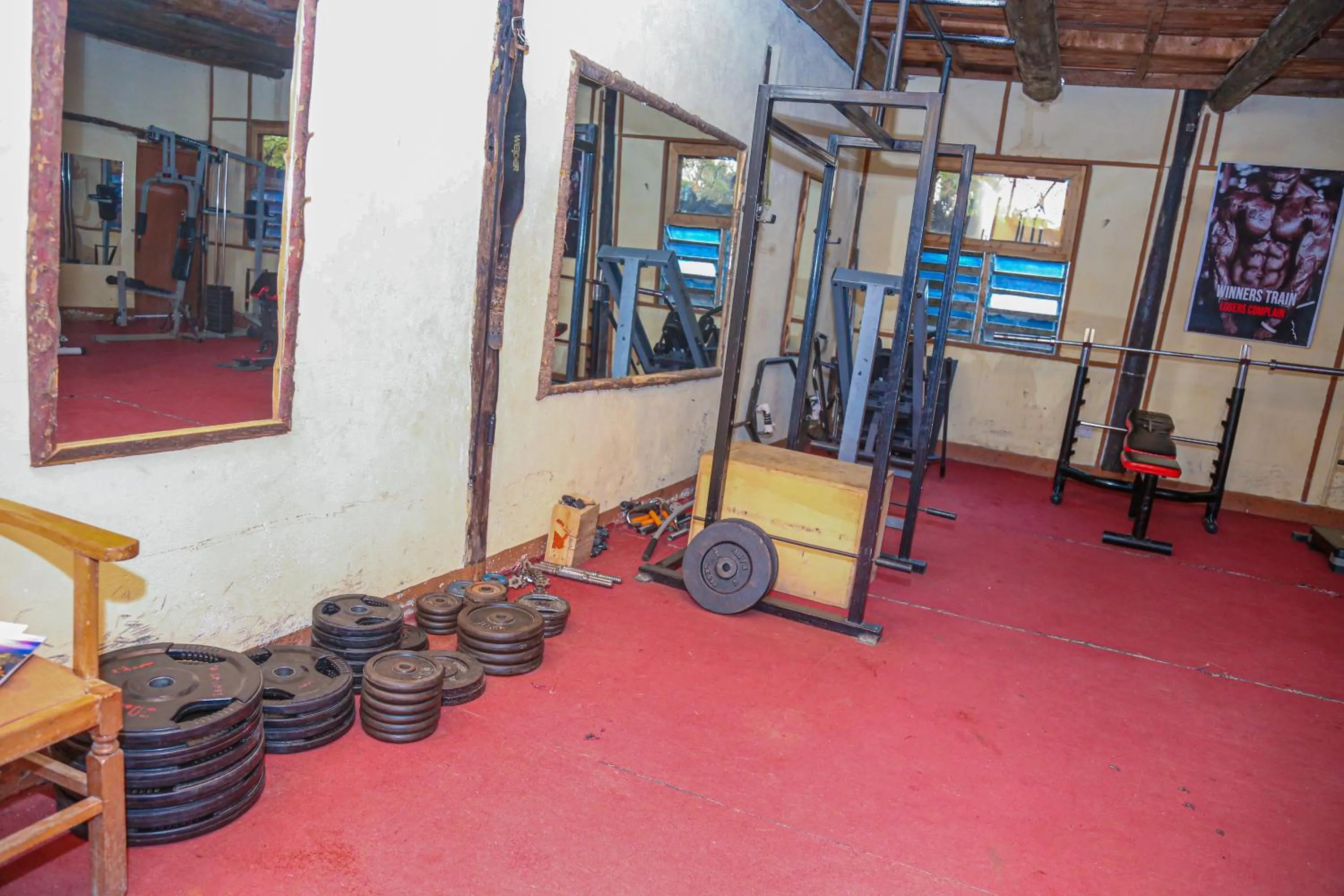 Fitness centre/facilities in Dovenest Lodge