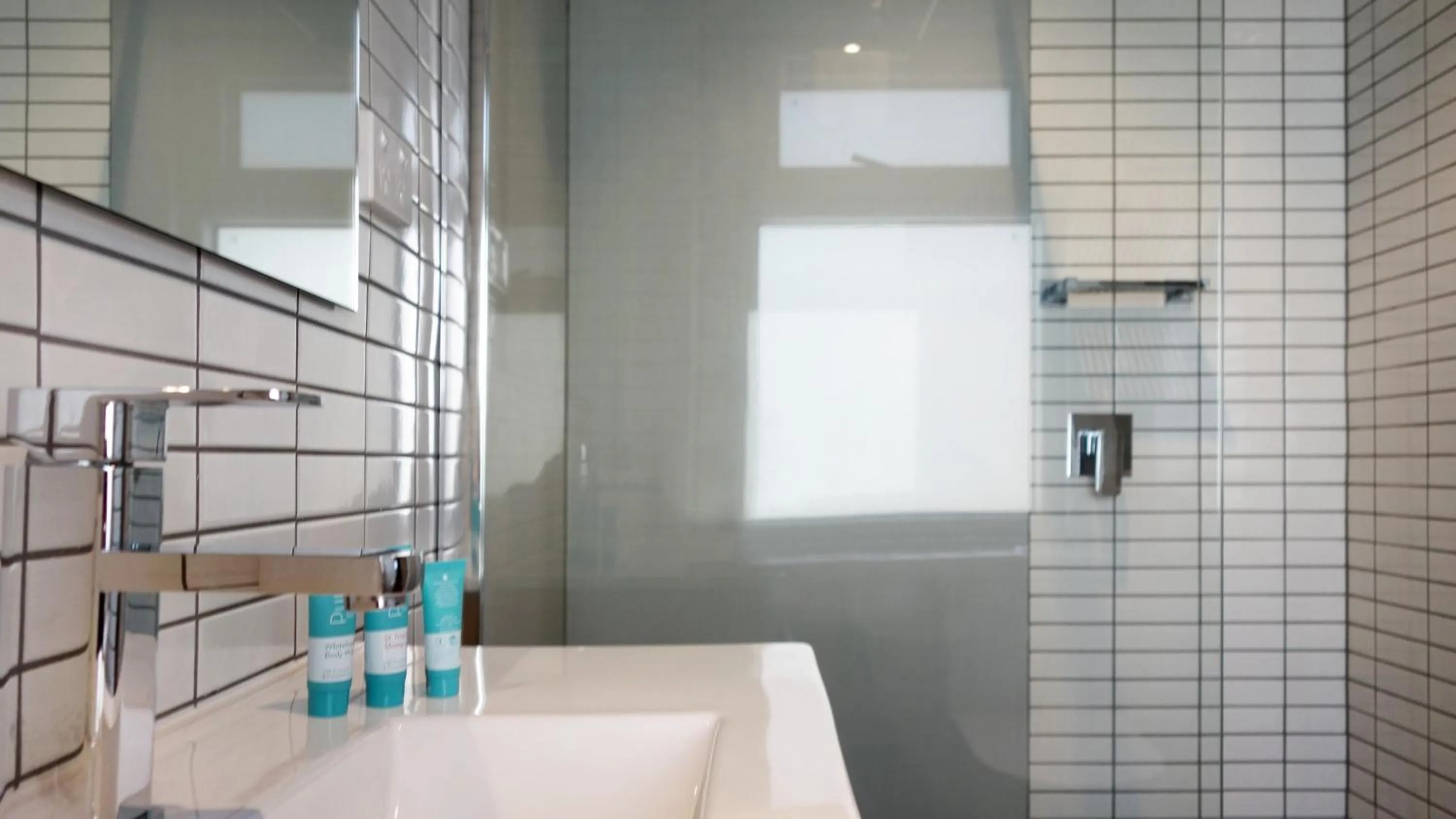 Bathroom in Semaphore Splash Apartments
