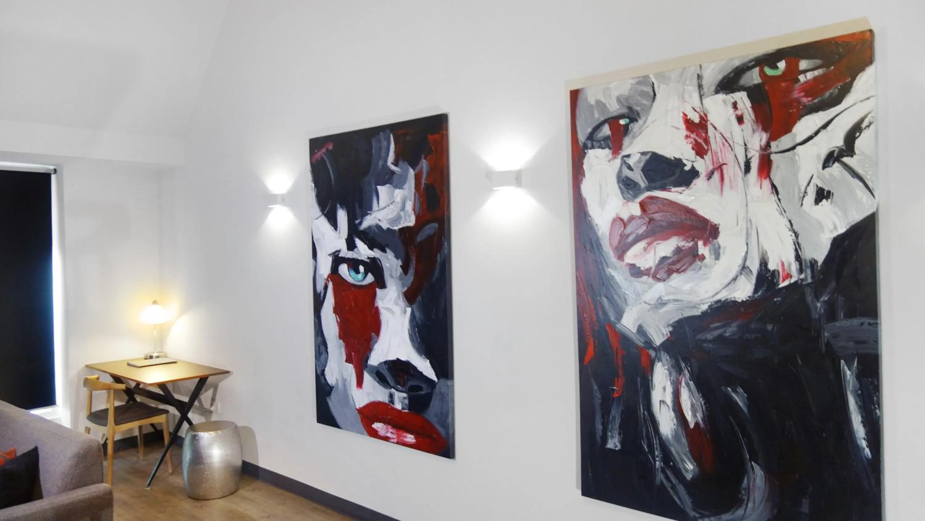 Living room in Semaphore Splash Apartments