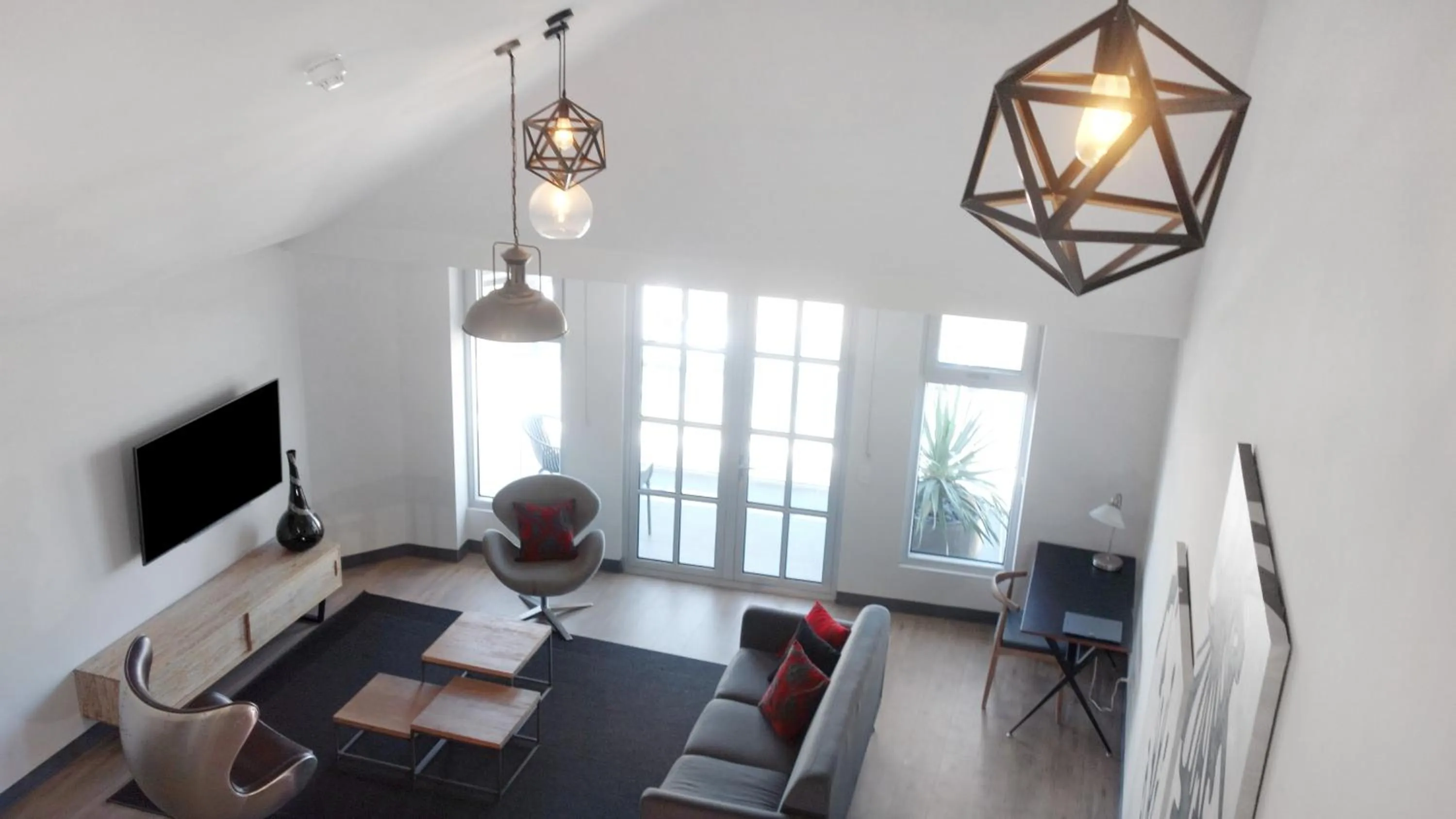 Living room in Semaphore Splash Apartments