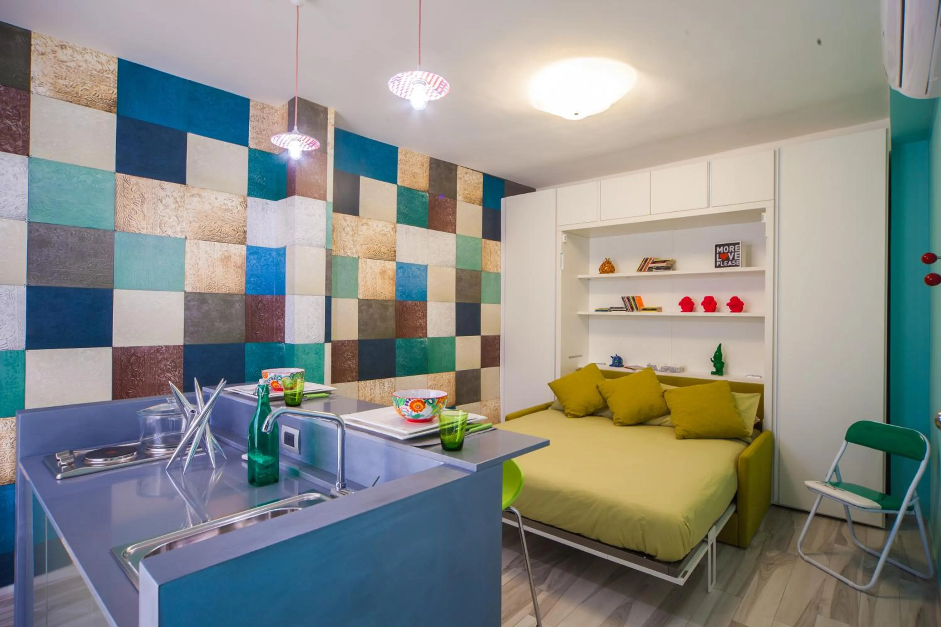 Kitchen or kitchenette in Casa Vacanza al Castello