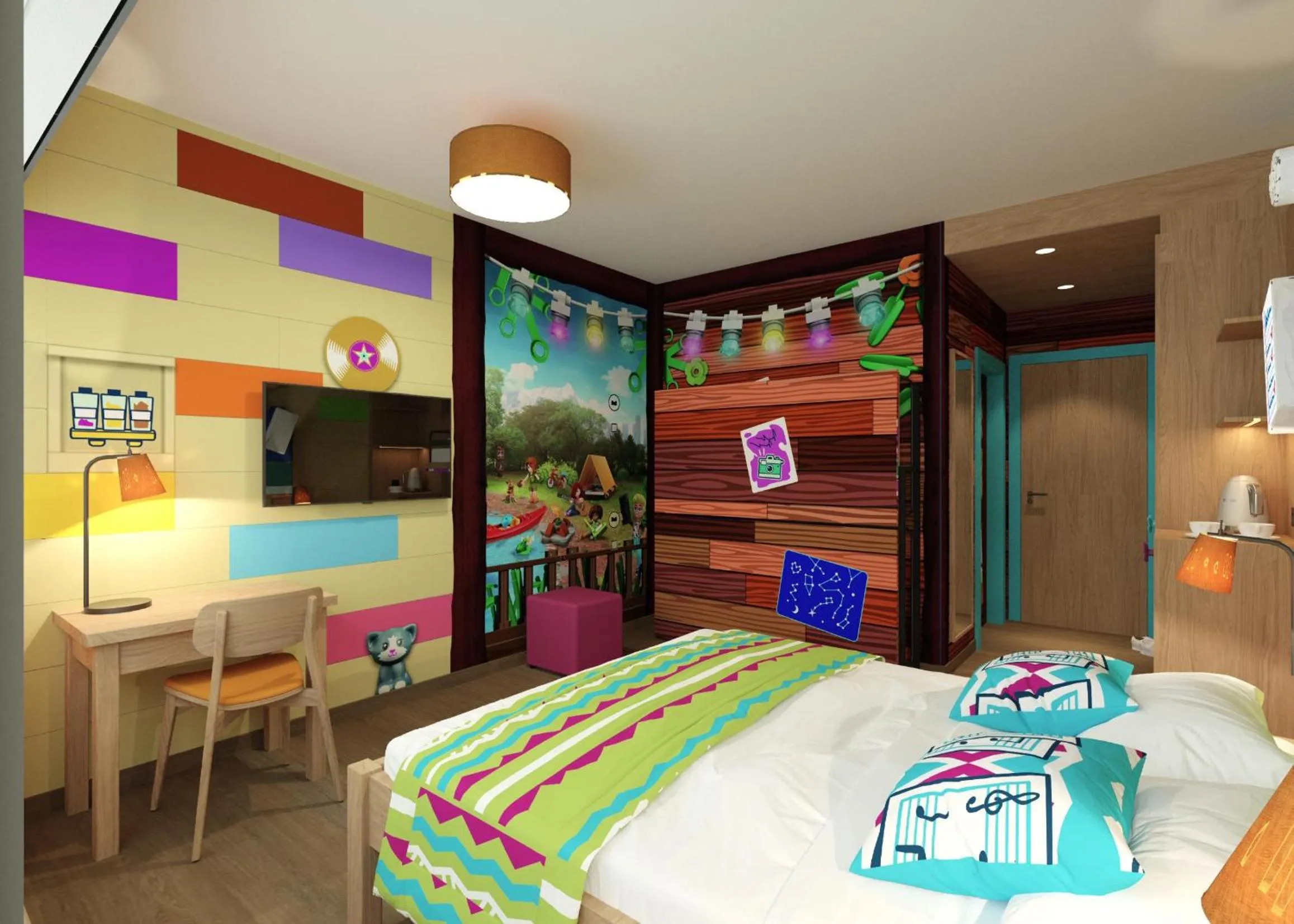 Photo of the whole room, Bed in Hotel Legoland