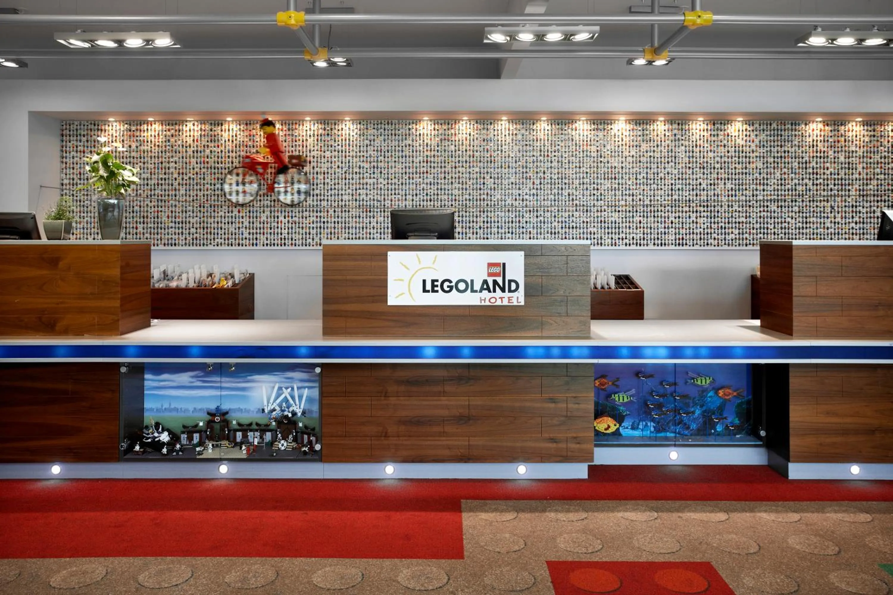 Lobby or reception in Hotel Legoland