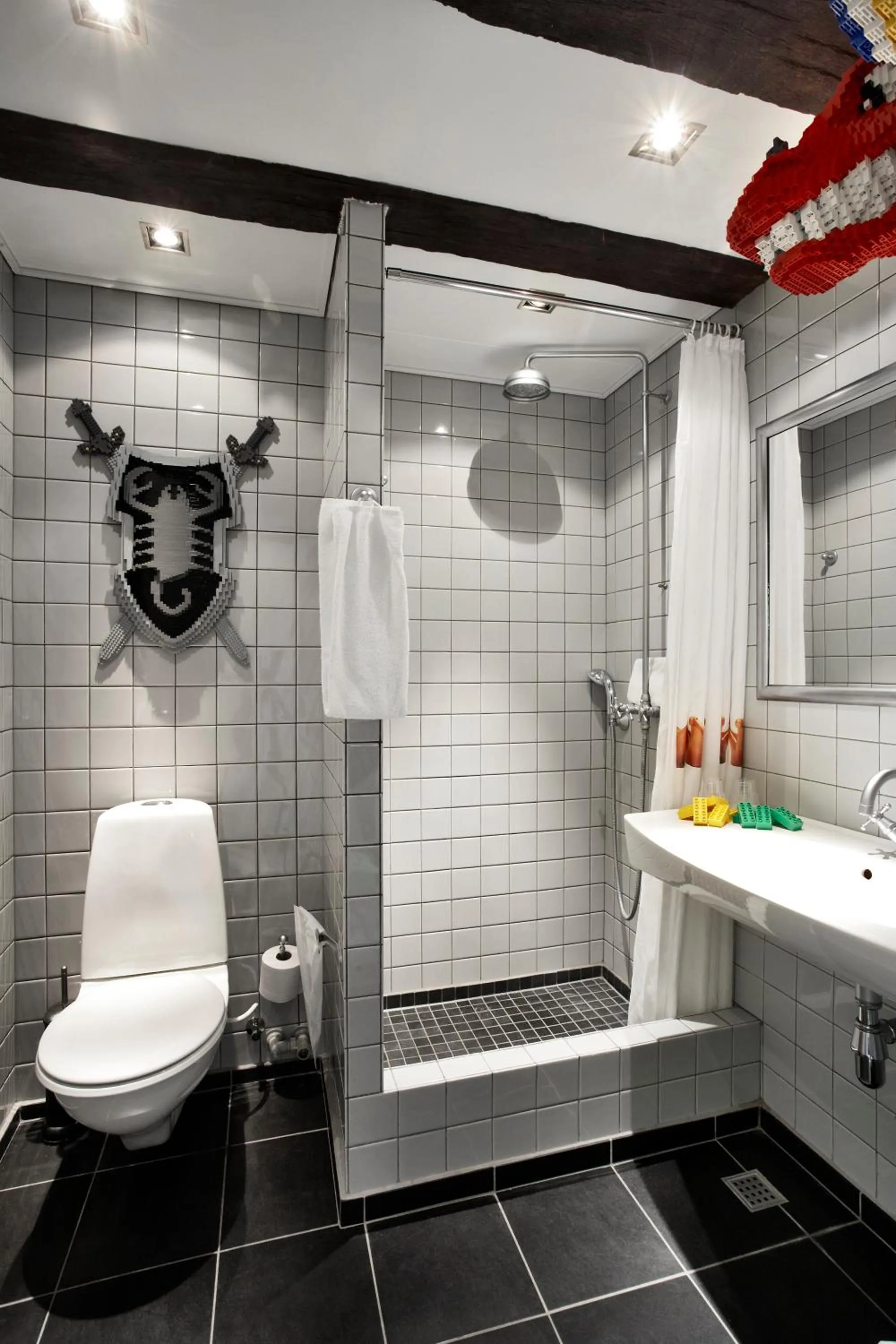 Bathroom in Hotel Legoland