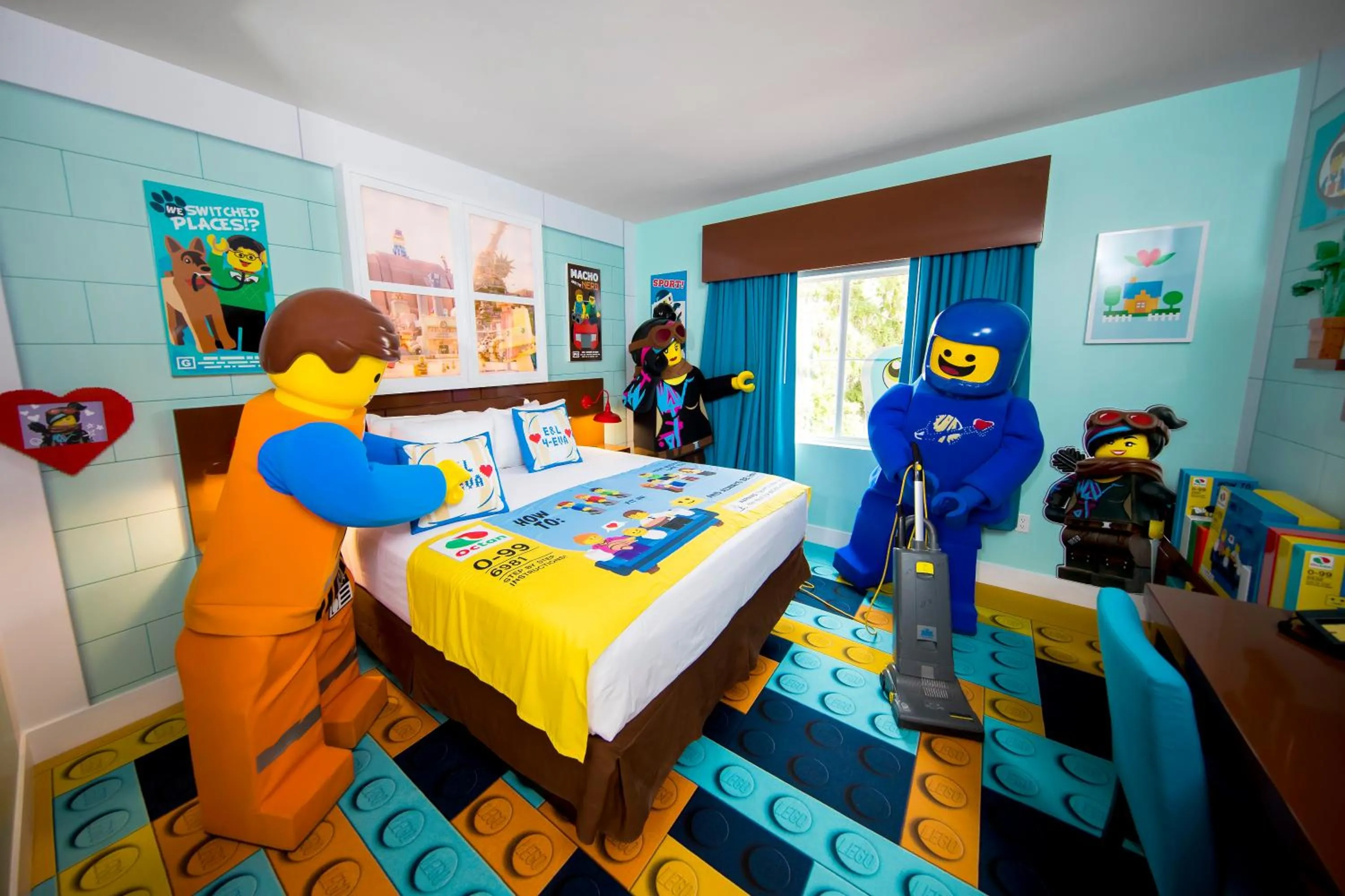 Photo of the whole room in Hotel Legoland
