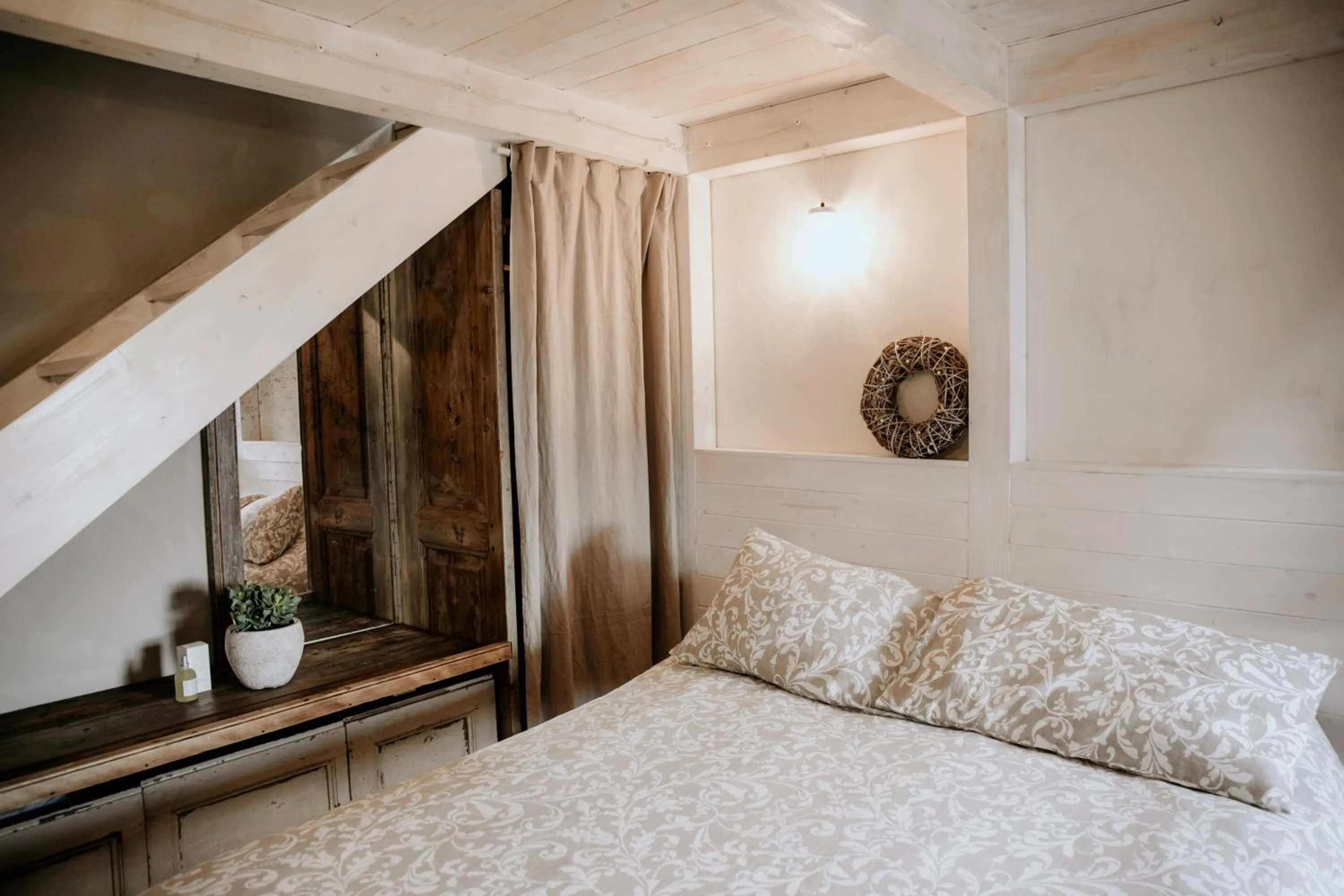 Bed in Guest House Al Devesio