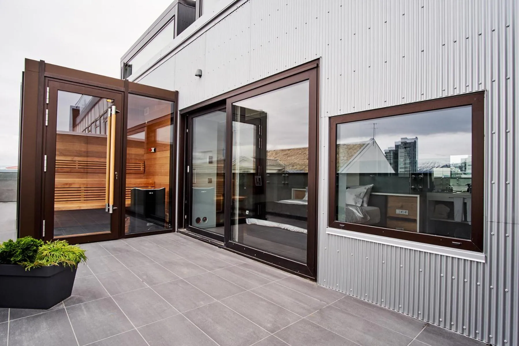 Sauna in ION City Hotel, Reykjavik, a Member of Design Hotels