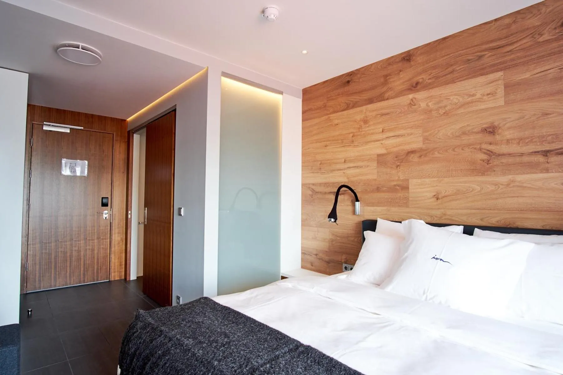 Bed in ION City Hotel, Reykjavik, a Member of Design Hotels