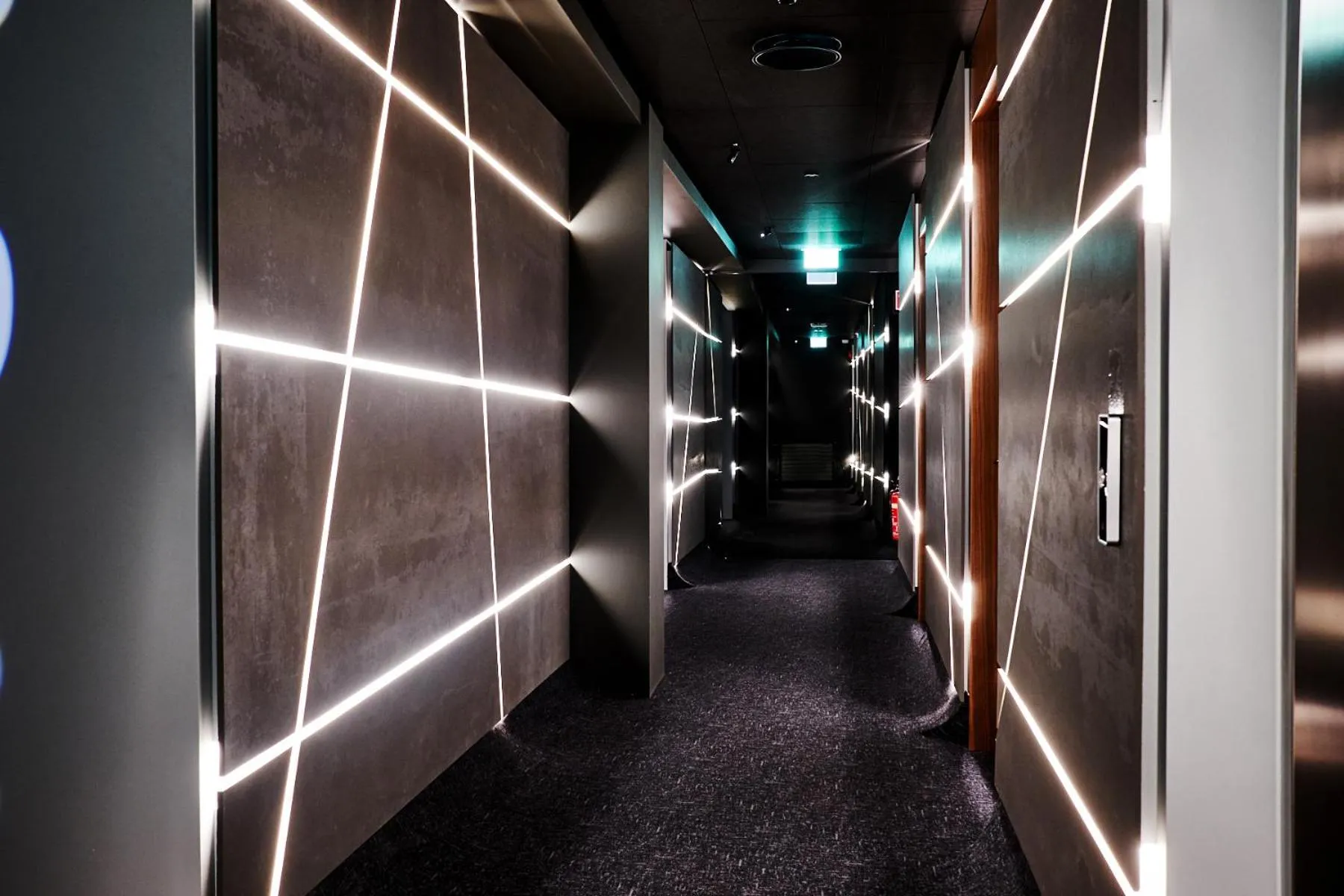 Decorative detail in ION City Hotel, Reykjavik, a Member of Design Hotels