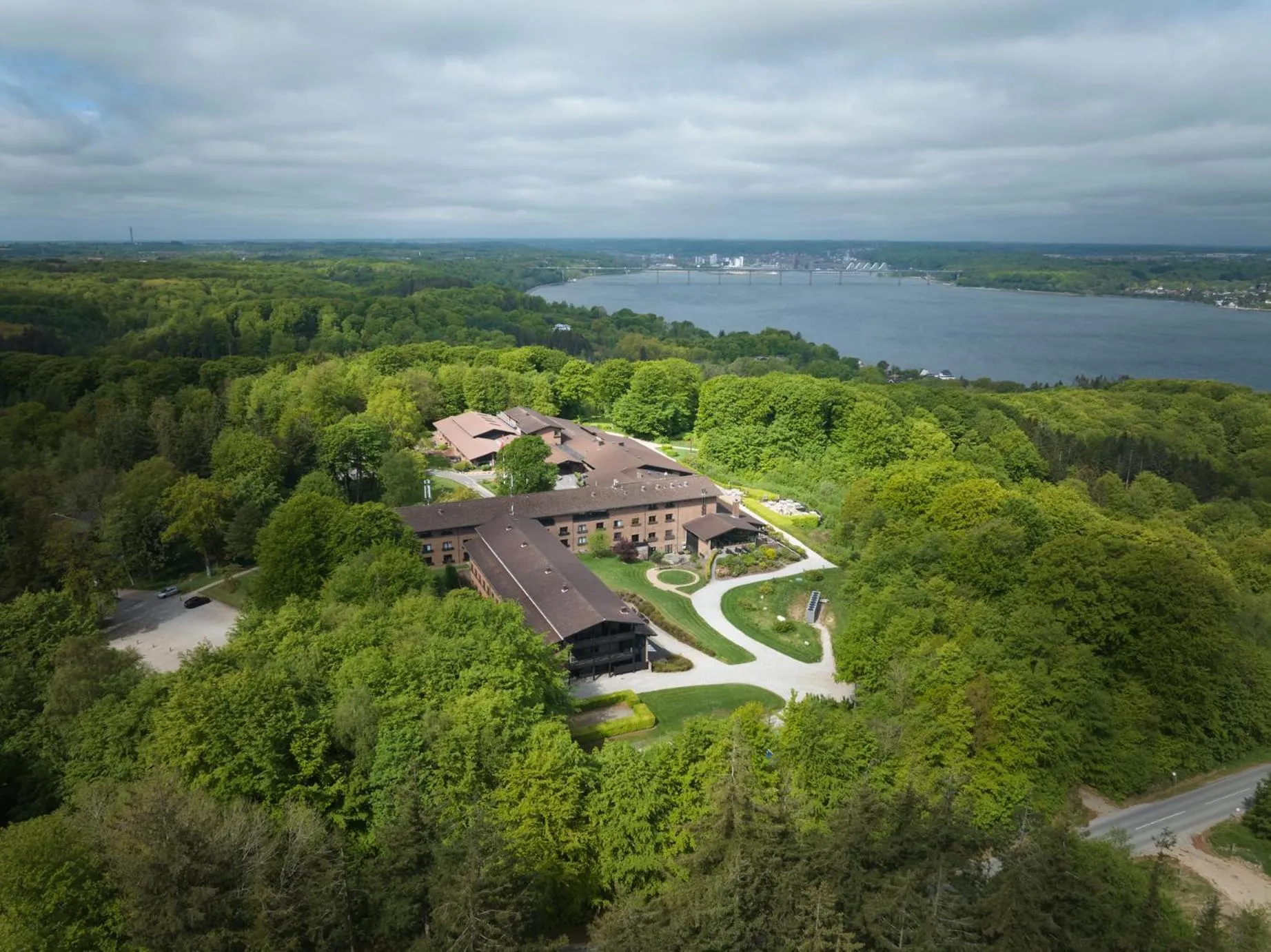 Property building in Munkebjerg Hotel