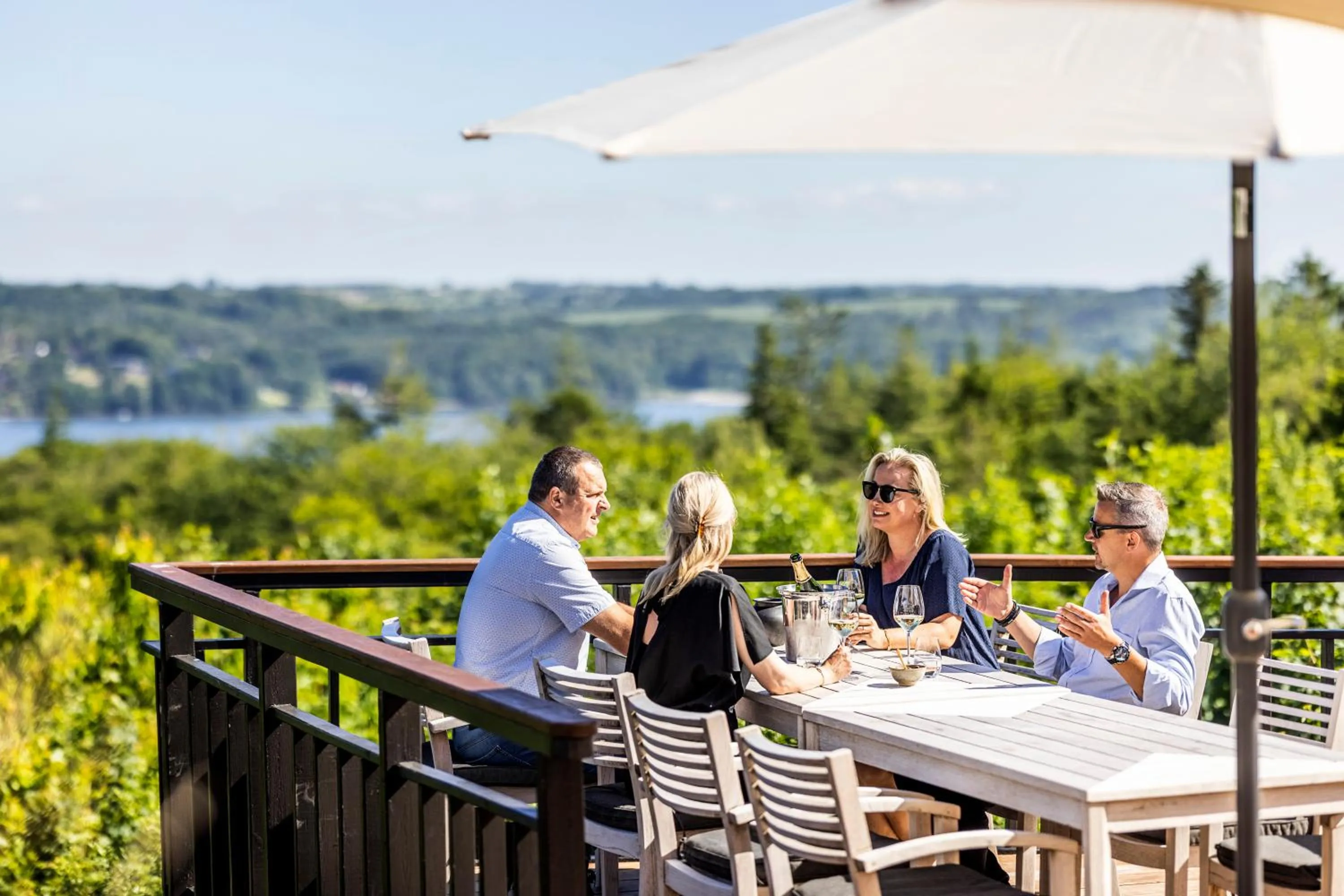 Property building in Munkebjerg Hotel