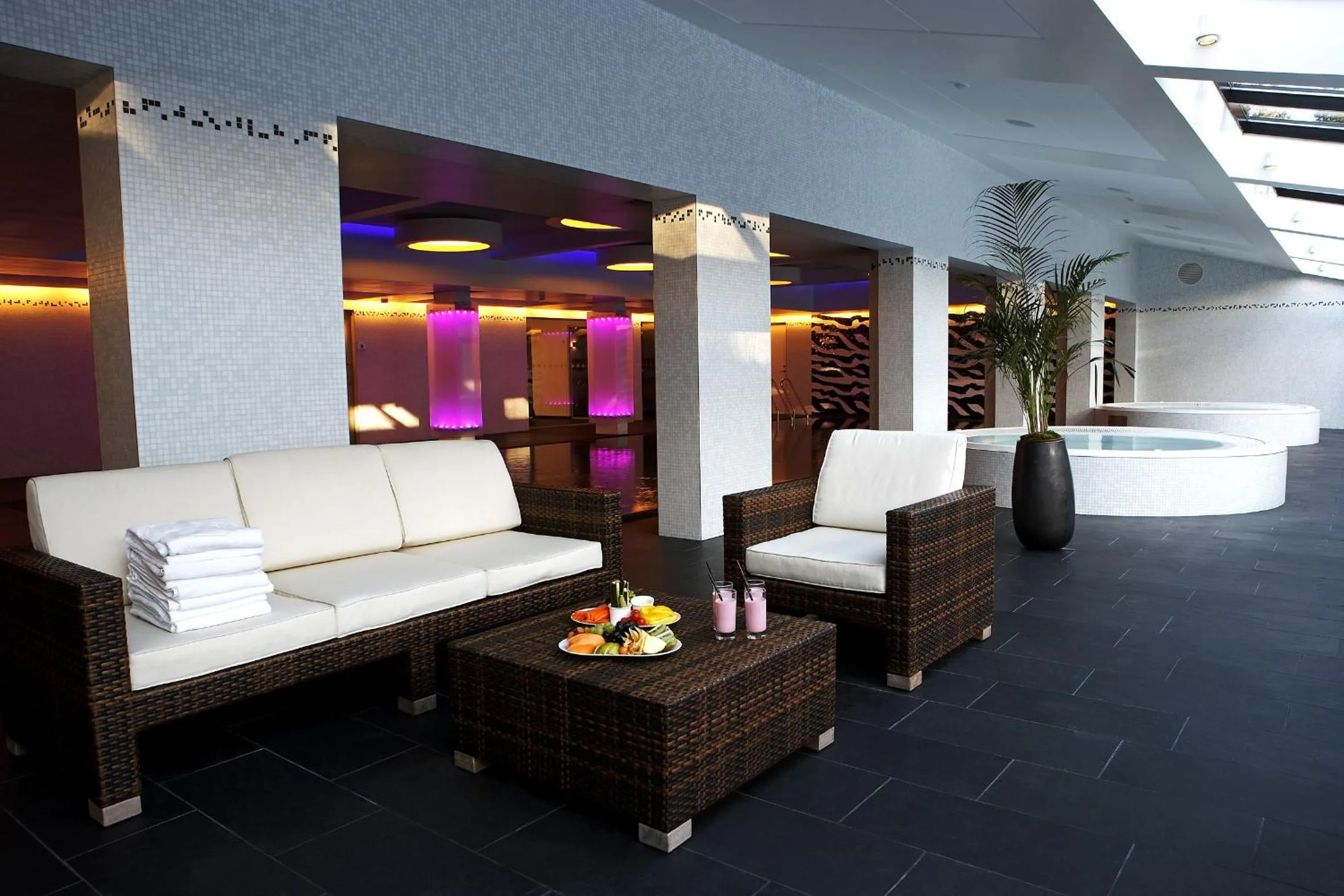 Hot Tub in Munkebjerg Hotel