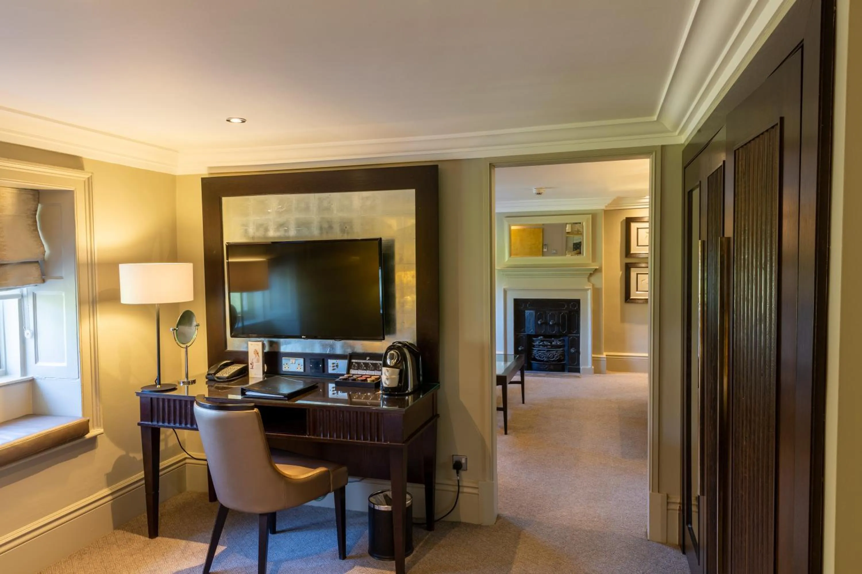 Bedroom in Wood Hall Hotel & Spa