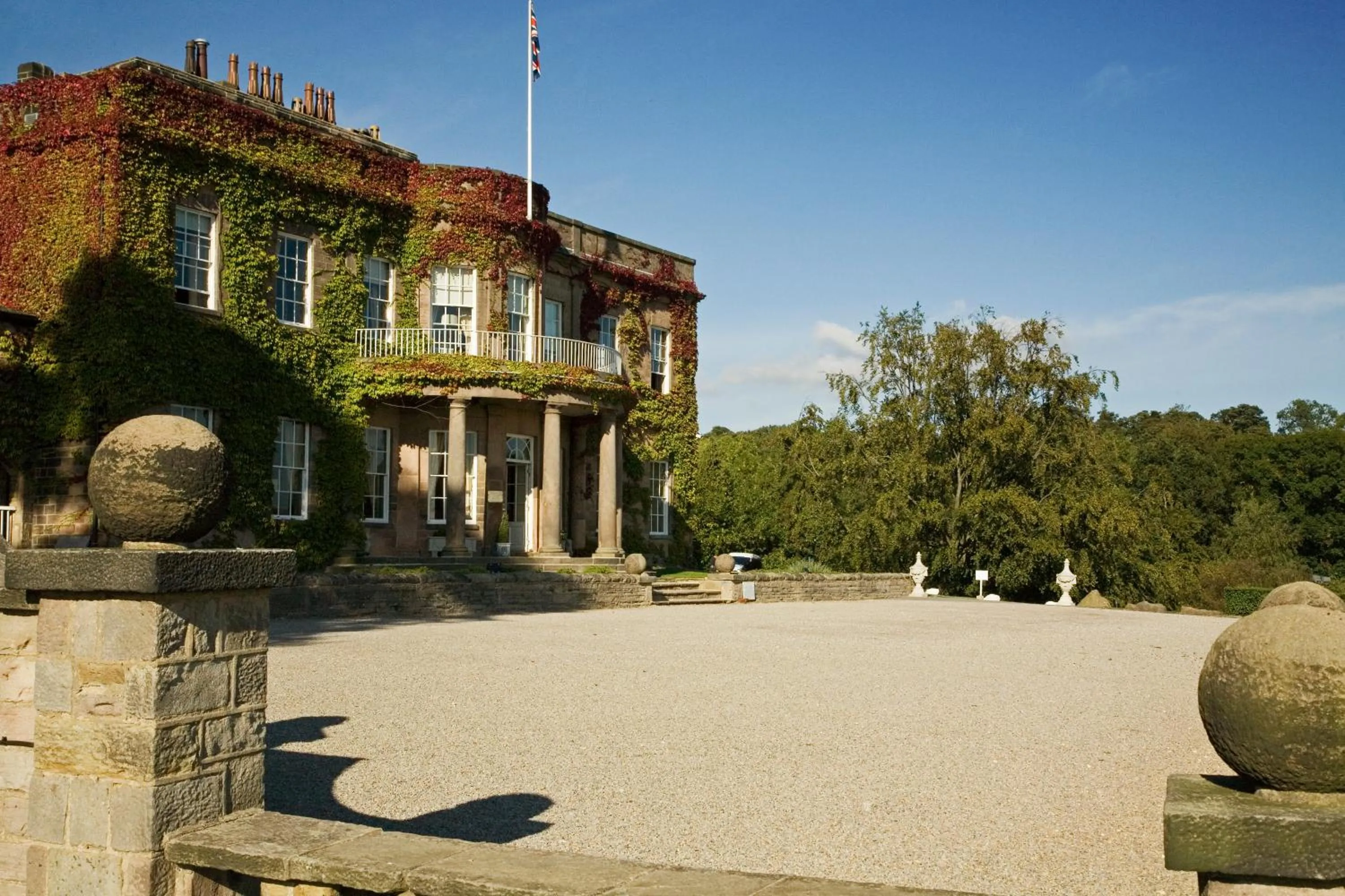 Property building in Wood Hall Hotel & Spa