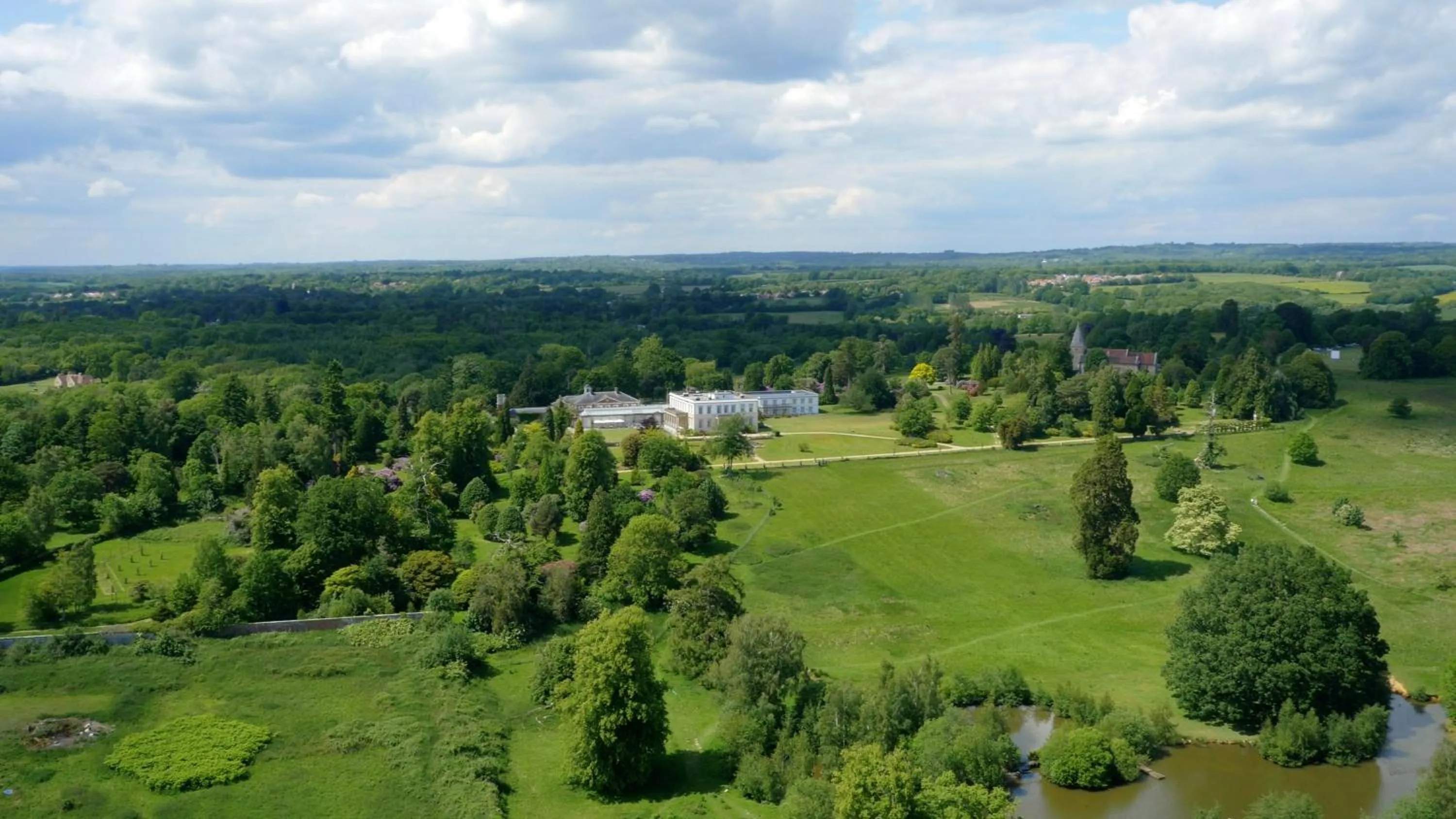 Natural landscape in Buxted Park Hotel