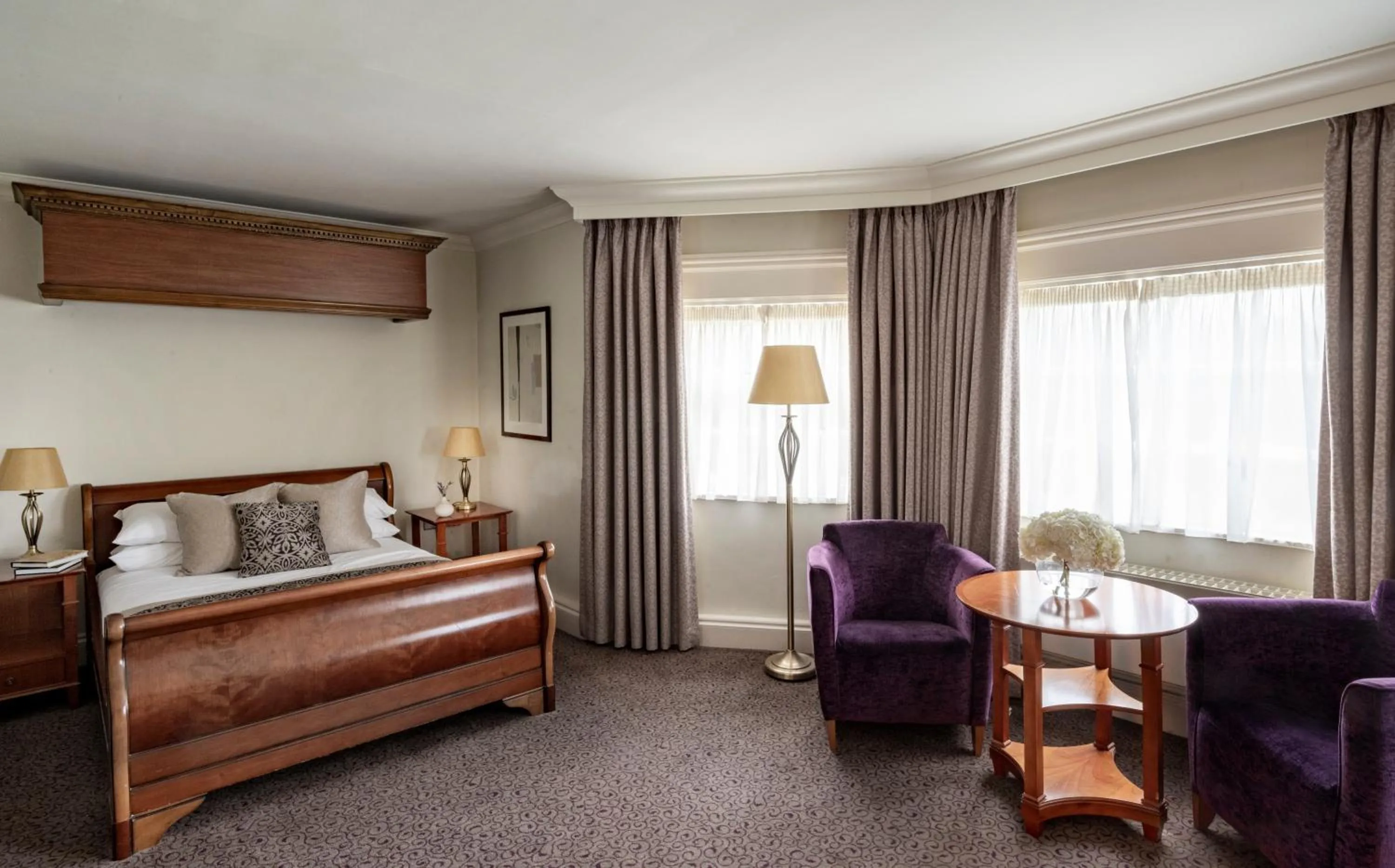 Bedroom, Bed in Brandshatch Place Hotel & Spa